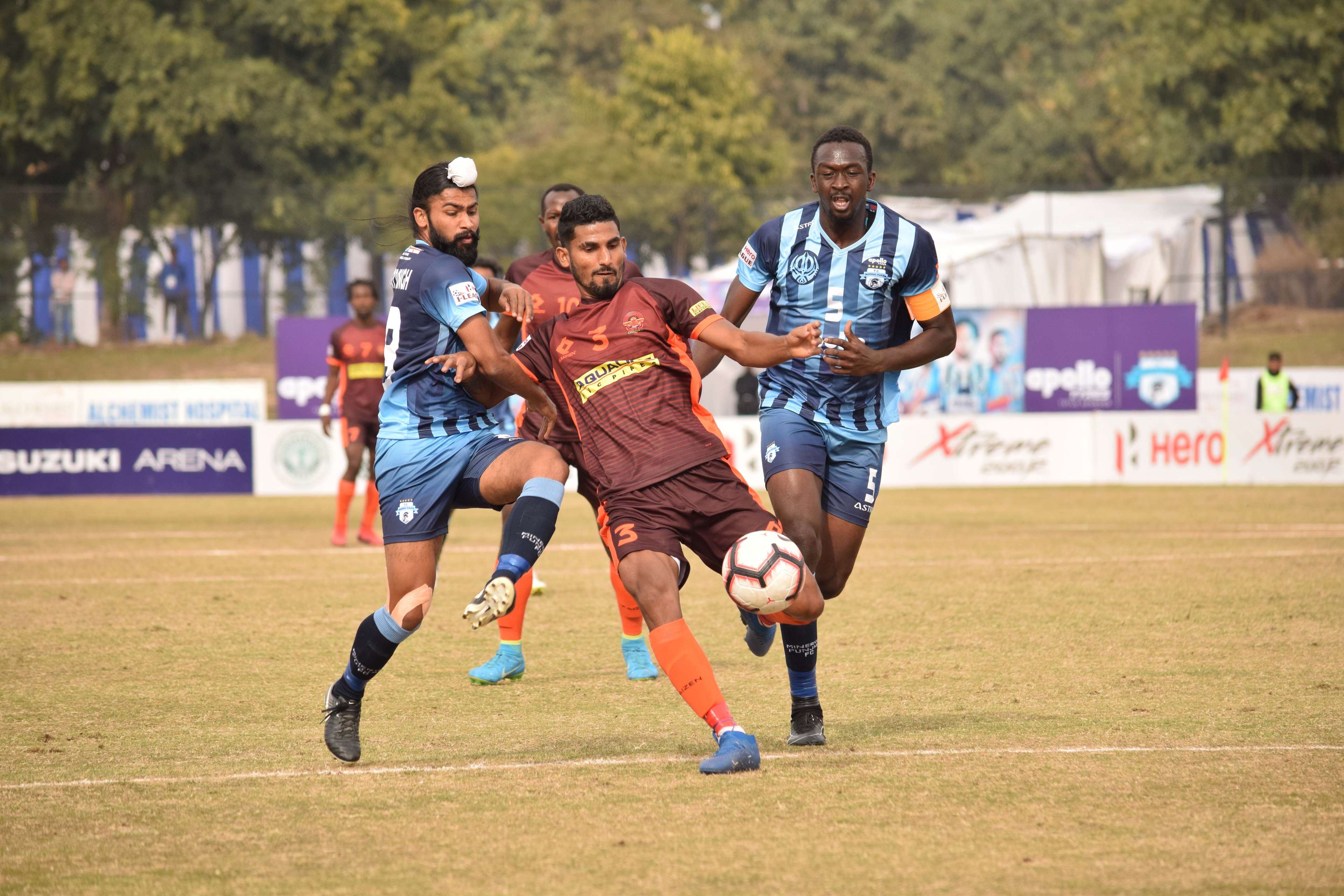 Minerva Punjab Gokulam Kerala I-League