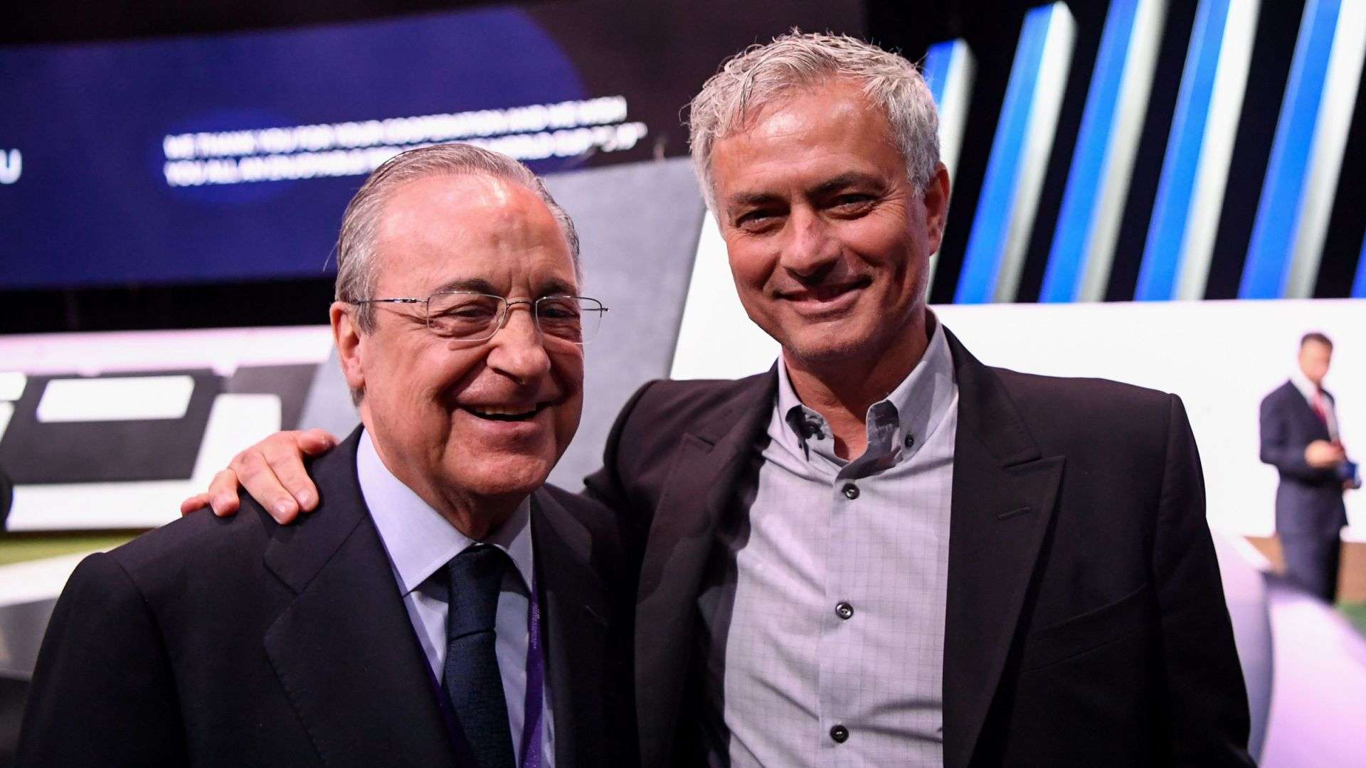 Florentino Perez & Jose Mourinho