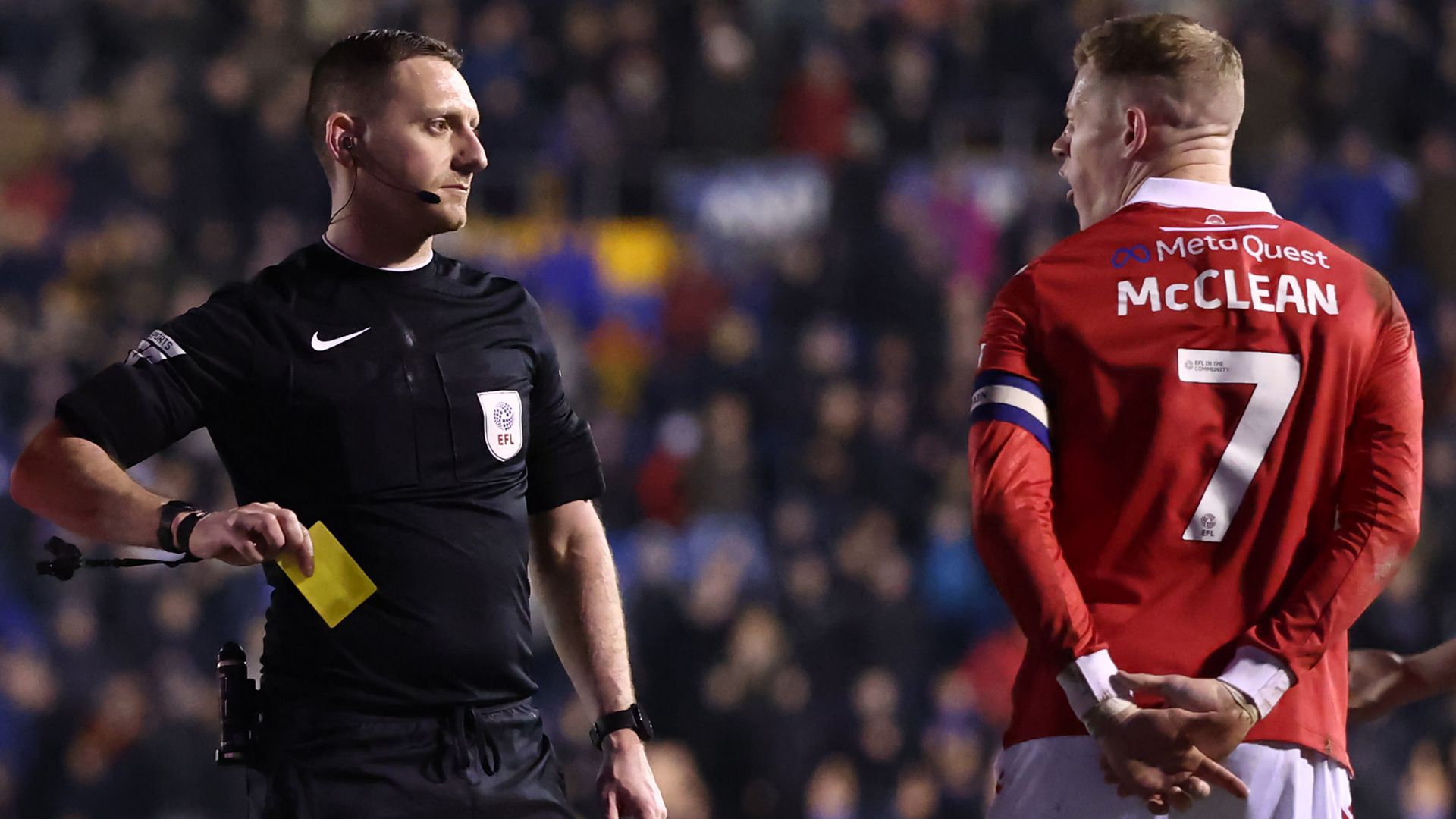 James McClean Wrexham Shrewsbury 2024-25