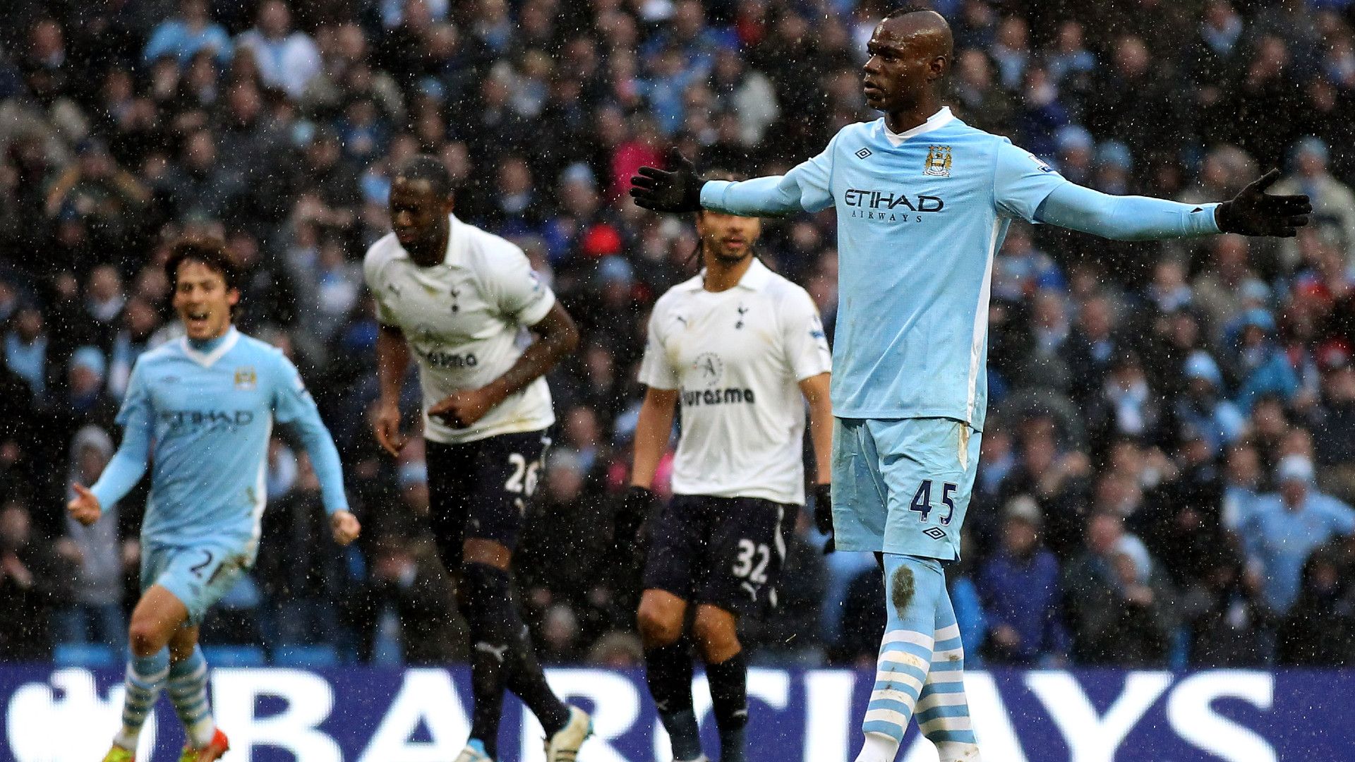 Mario Balotelli Manchester City Tottenham Premier League