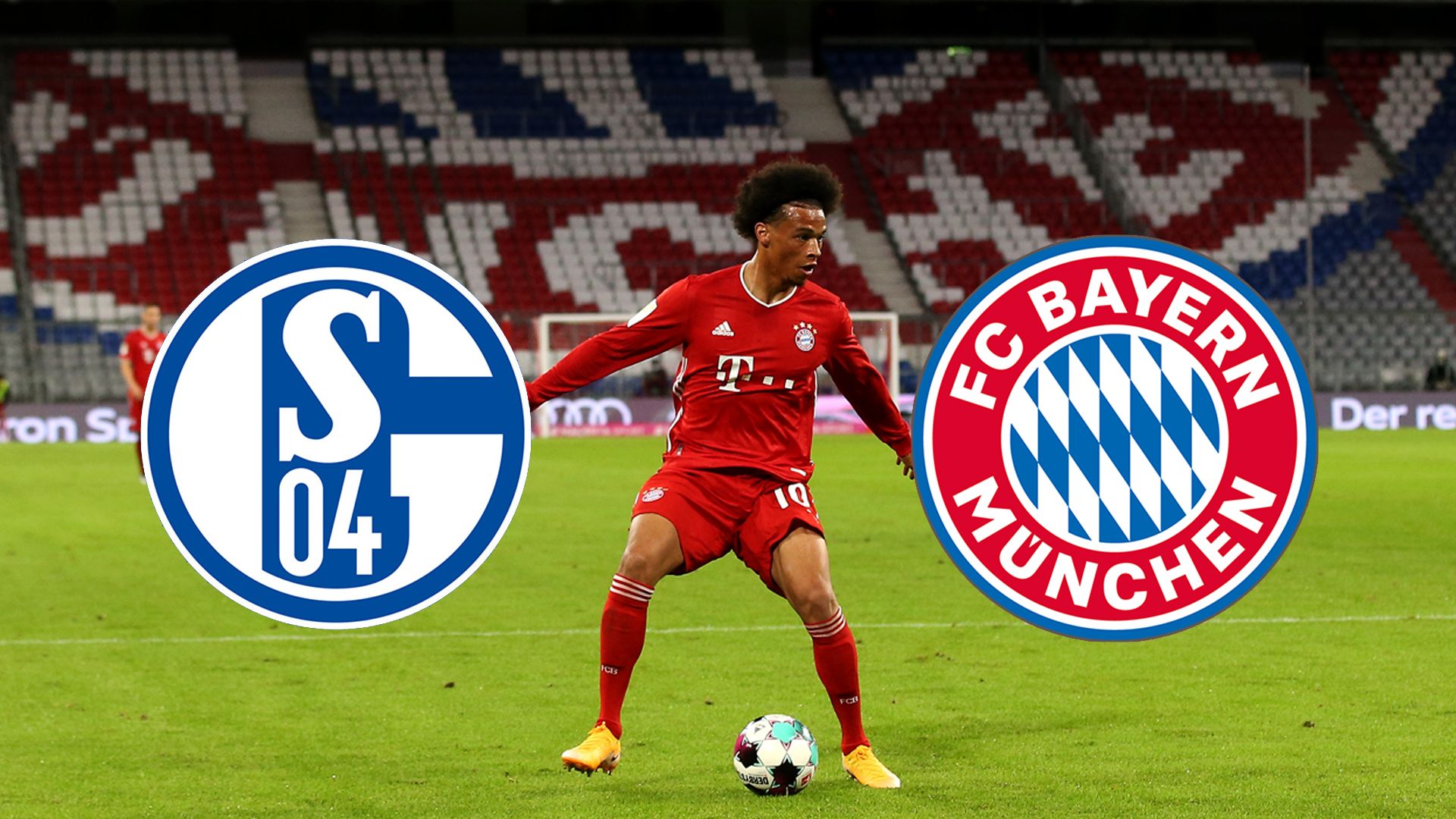 Header Schalke Bayern München fc 04 tv live-stream wer zeigt überträgt 2020 2021 leroy sane heute live
