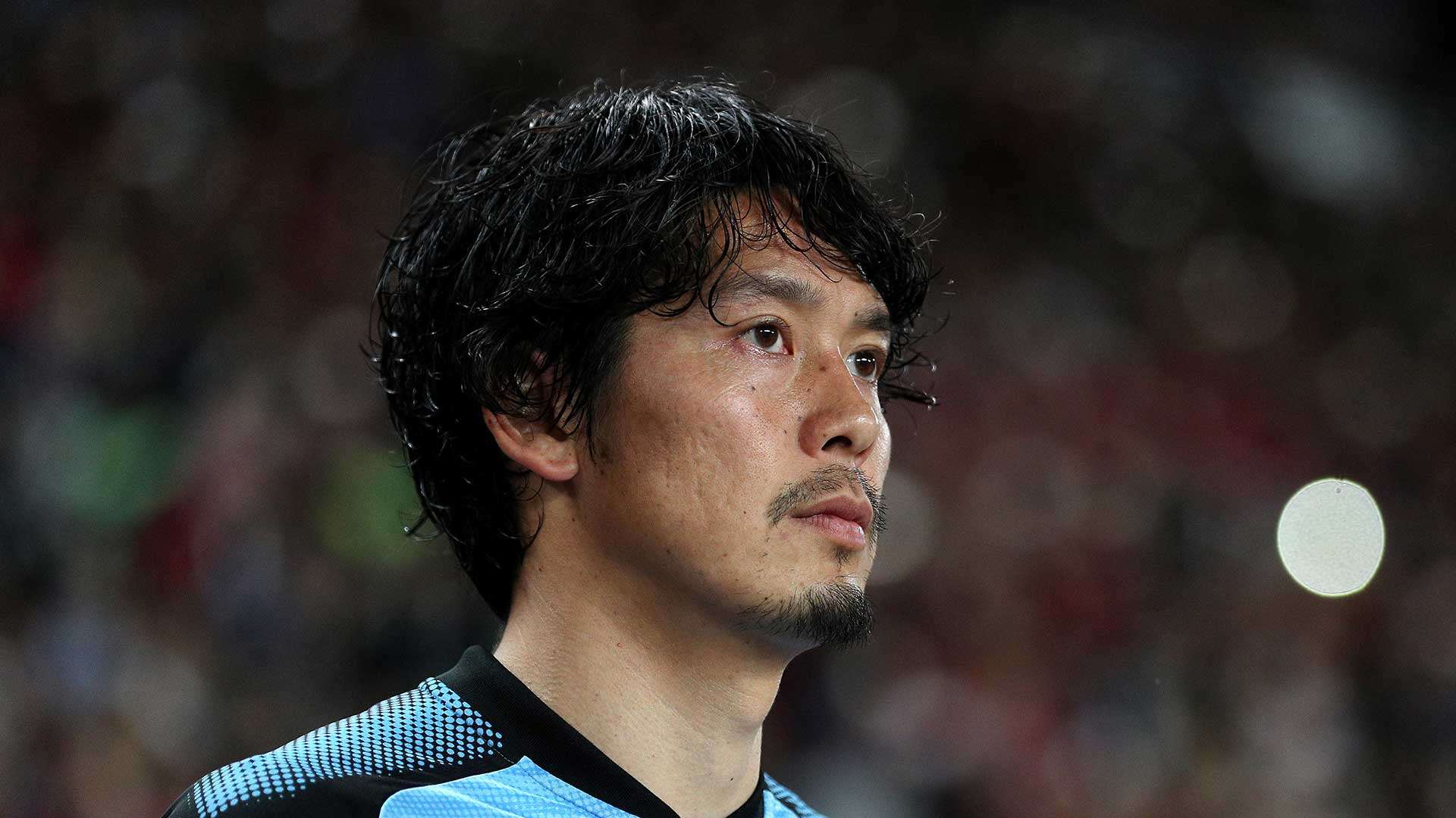 右膝内側々副靭帯損傷の井川祐輔