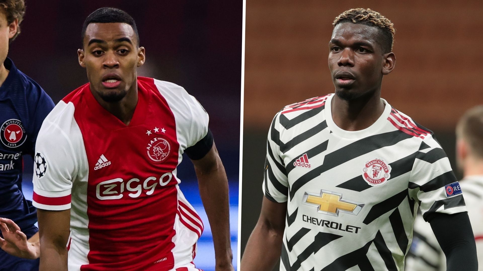 Ryan Gravenberch Paul Pogba GFX