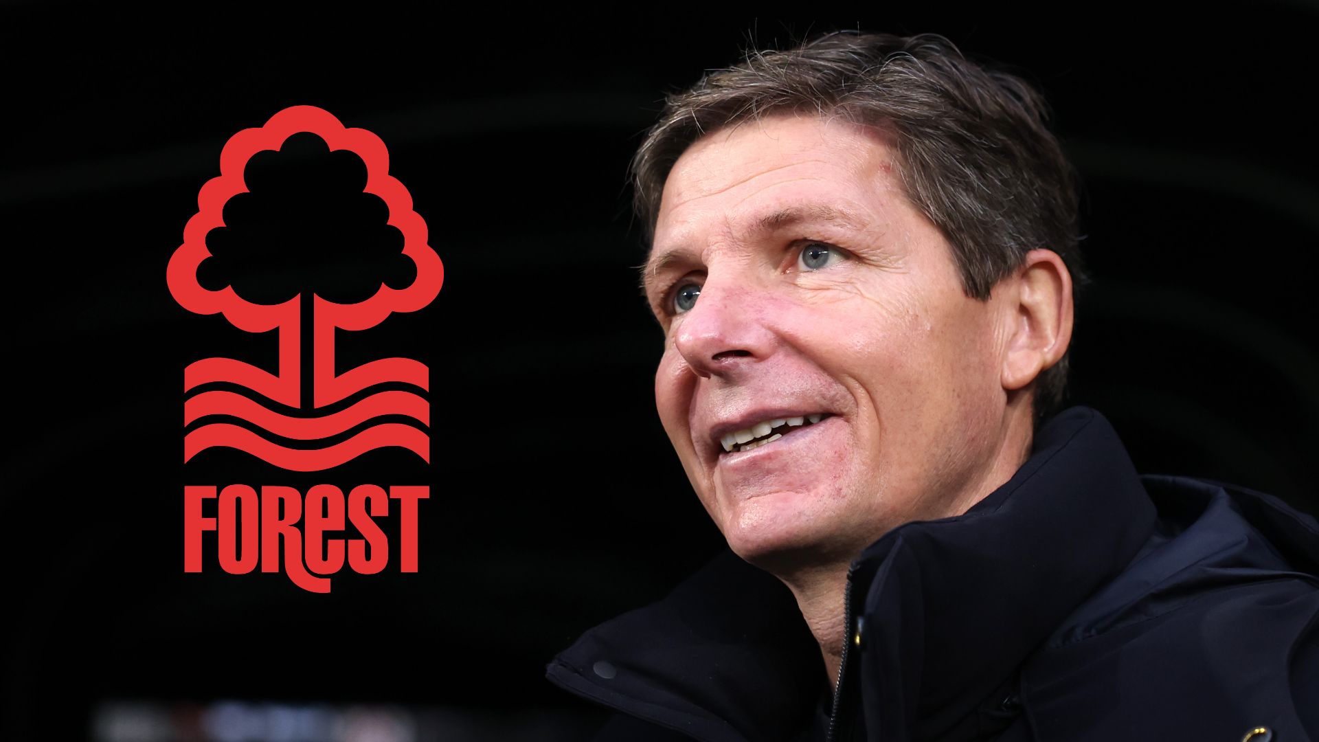 Oliver Glasner Nottingham Forest crest