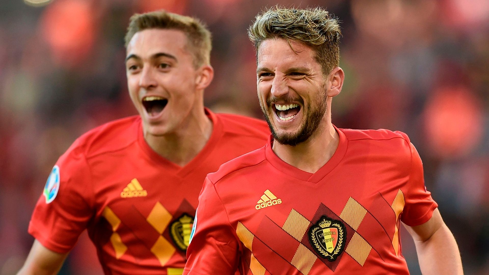 Timothy Castagne Dries Mertens Belgium 2019