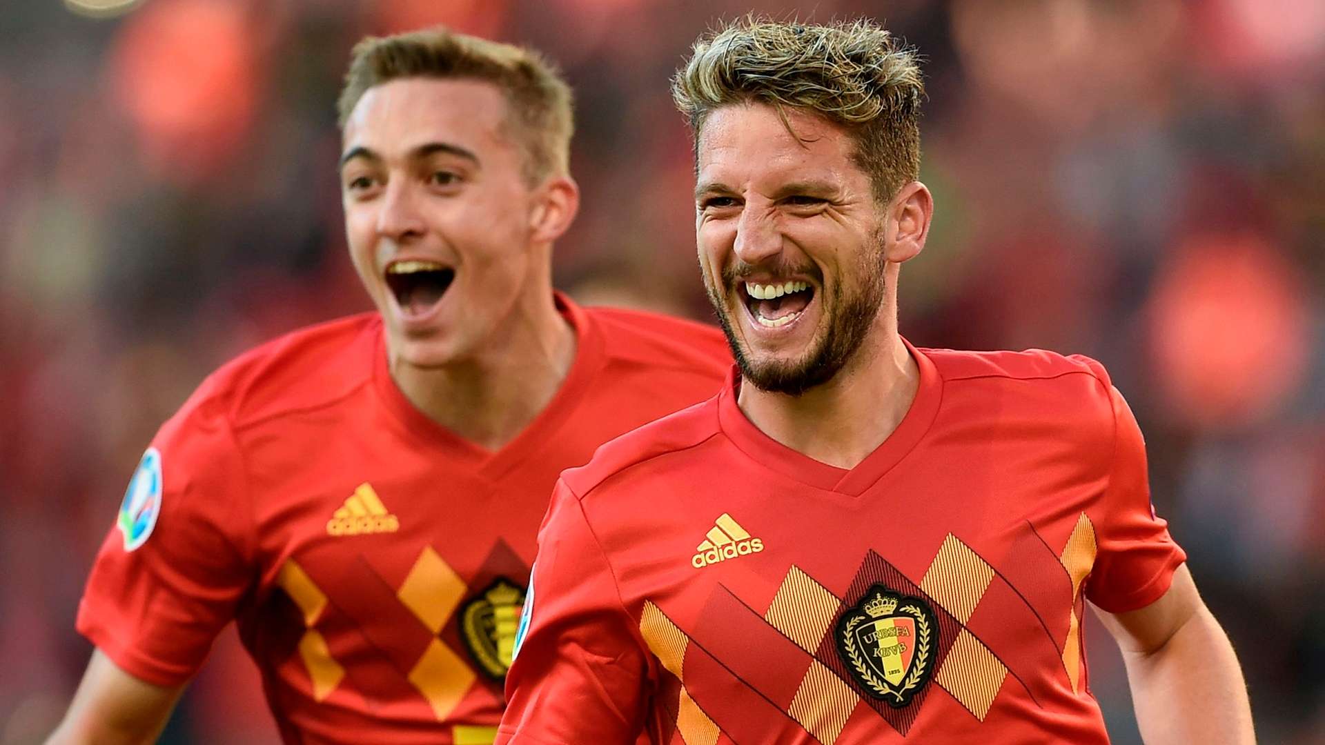 Timothy Castagne Dries Mertens Belgium 2019