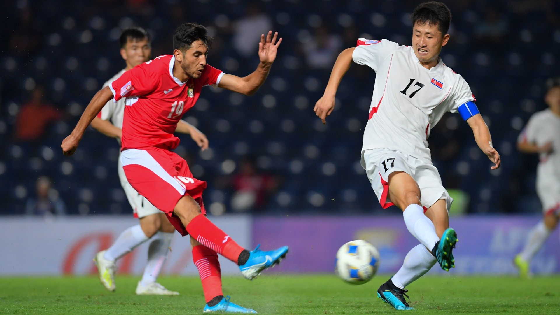 Ri Yong-gwon vs Yazan Al-Naimat | U23 DPR Korea vs U23 UAE | AFC U23 Championship 2020 | Group Stage
