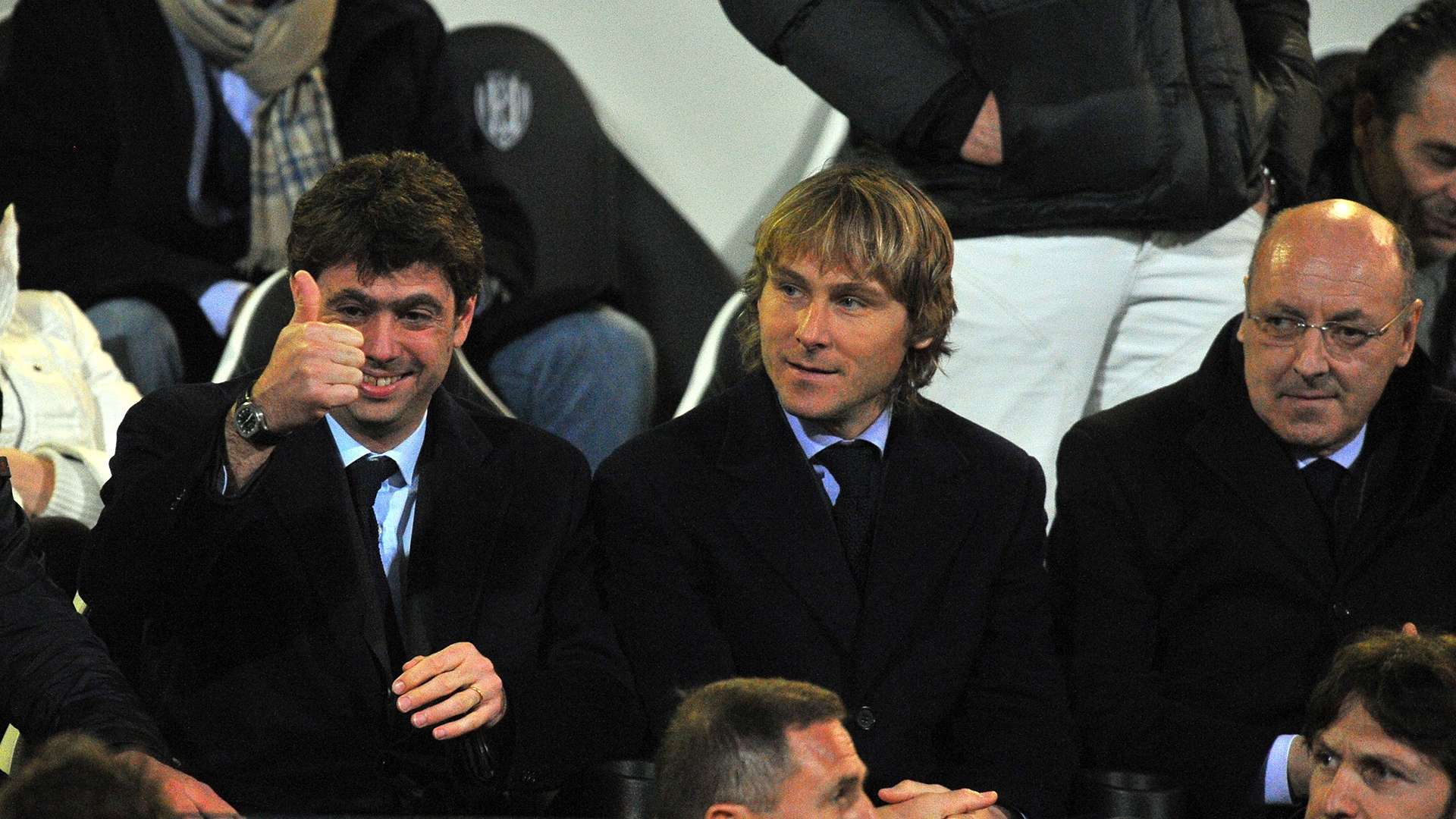 Andrea Agnelli Nedved Marotta Juventus