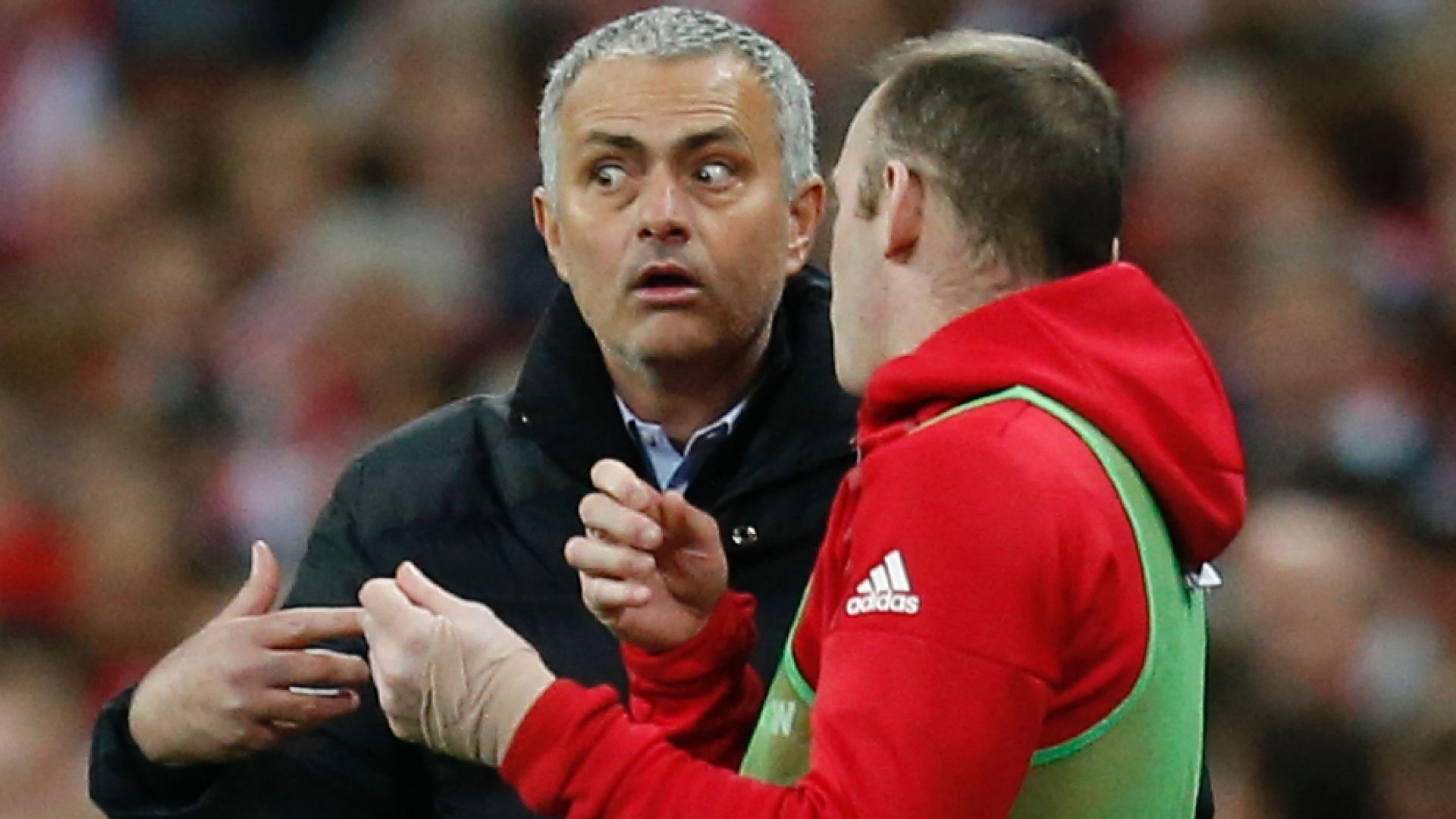 Jose Mourinho Wayne Rooney Manchester United