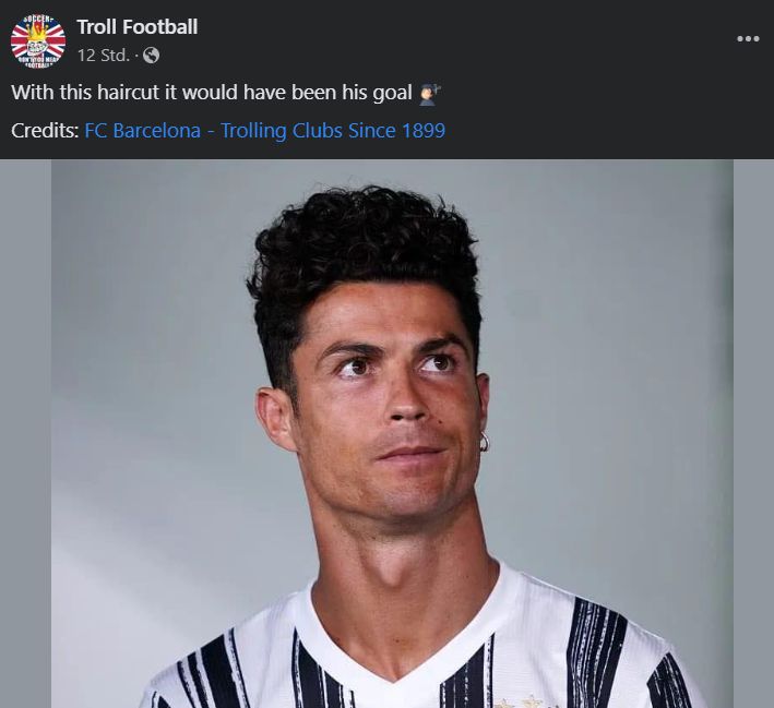 Cristiano Ronaldo Netzreaktionen