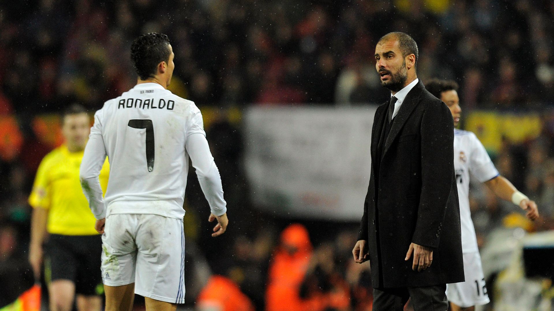 Cristiano Ronaldo Pep Guardiola 2010