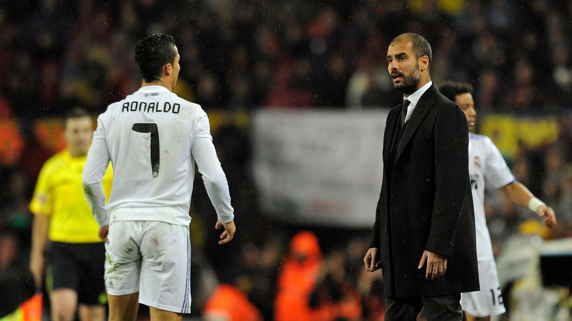 Cristiano Ronaldo Pep Guardiola 2010