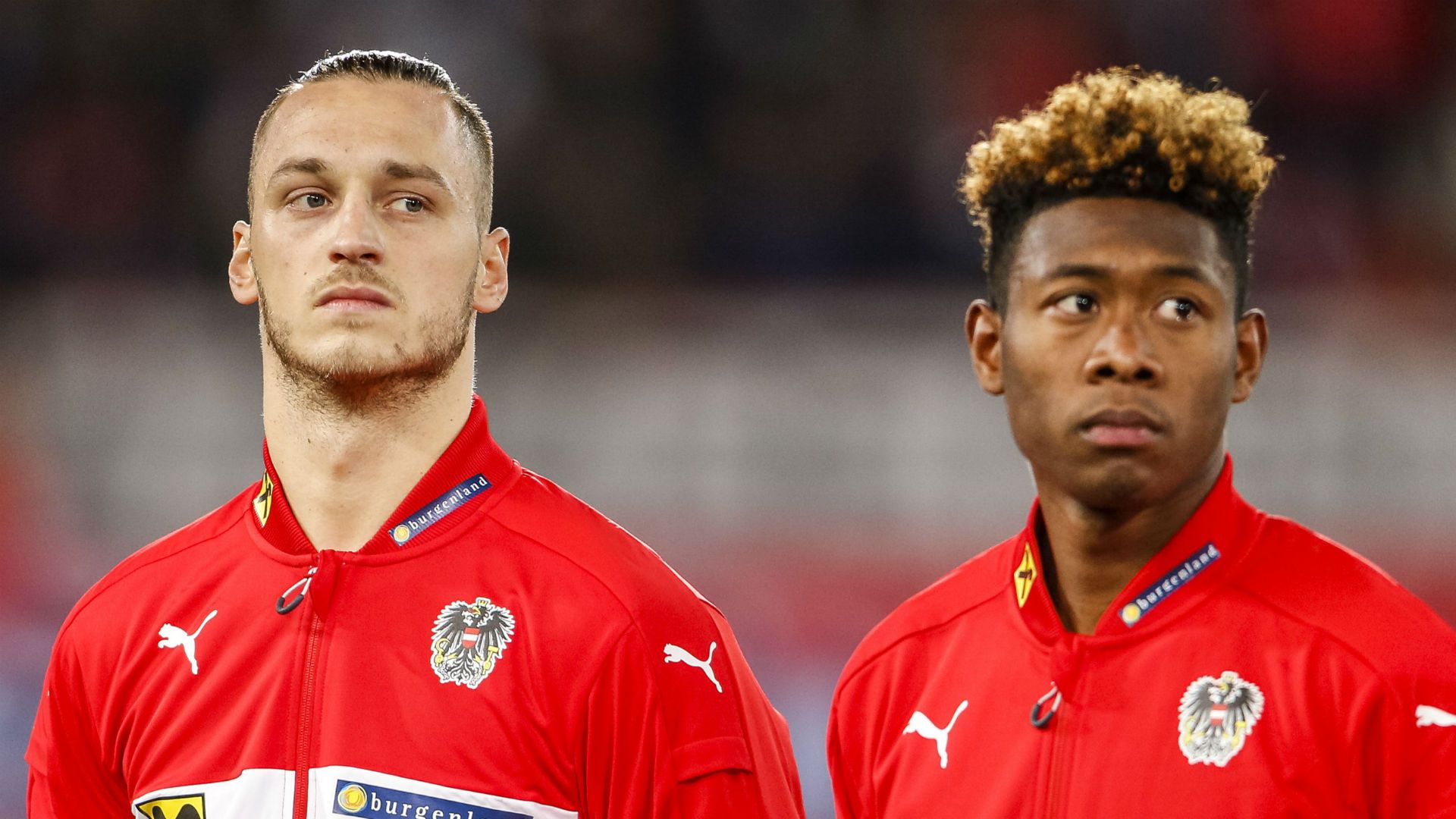 David Alaba & Marko Arnautovic Austria