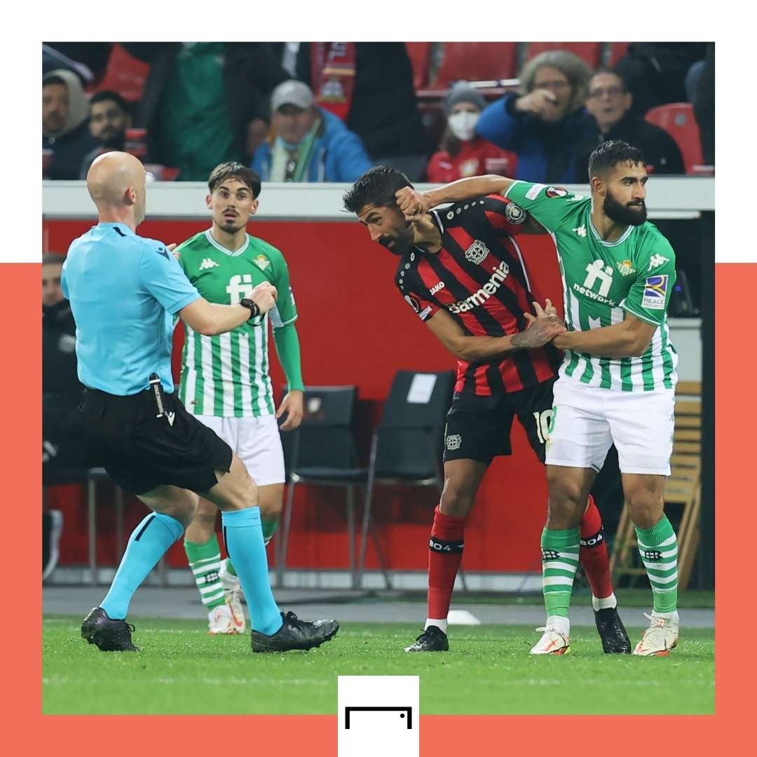 Nabil Fekir Real Betis Bayer Leverkusen Europa League 2021-22 GFX