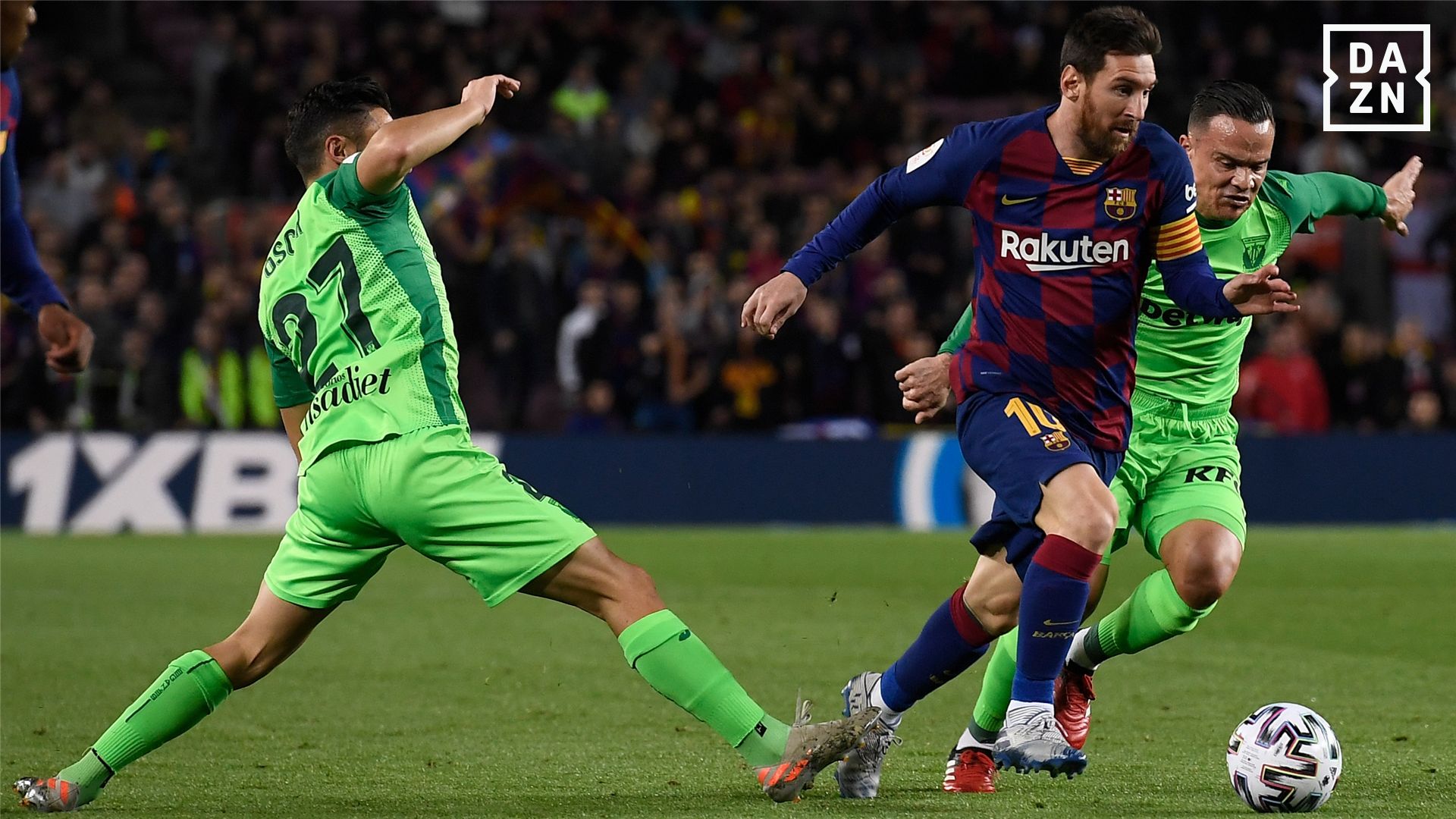 Lionel Messi Barcelona Leganes DAZN Copa del Rey 30012020