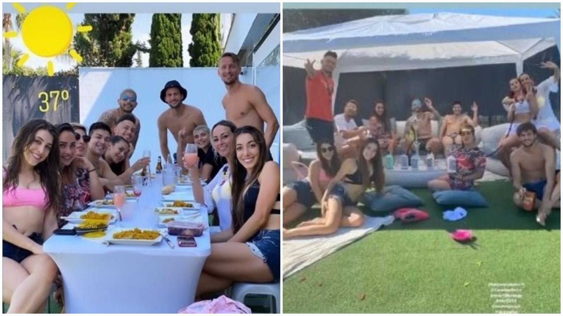 De Jong Ocampos Banega Vazquez Sevilla