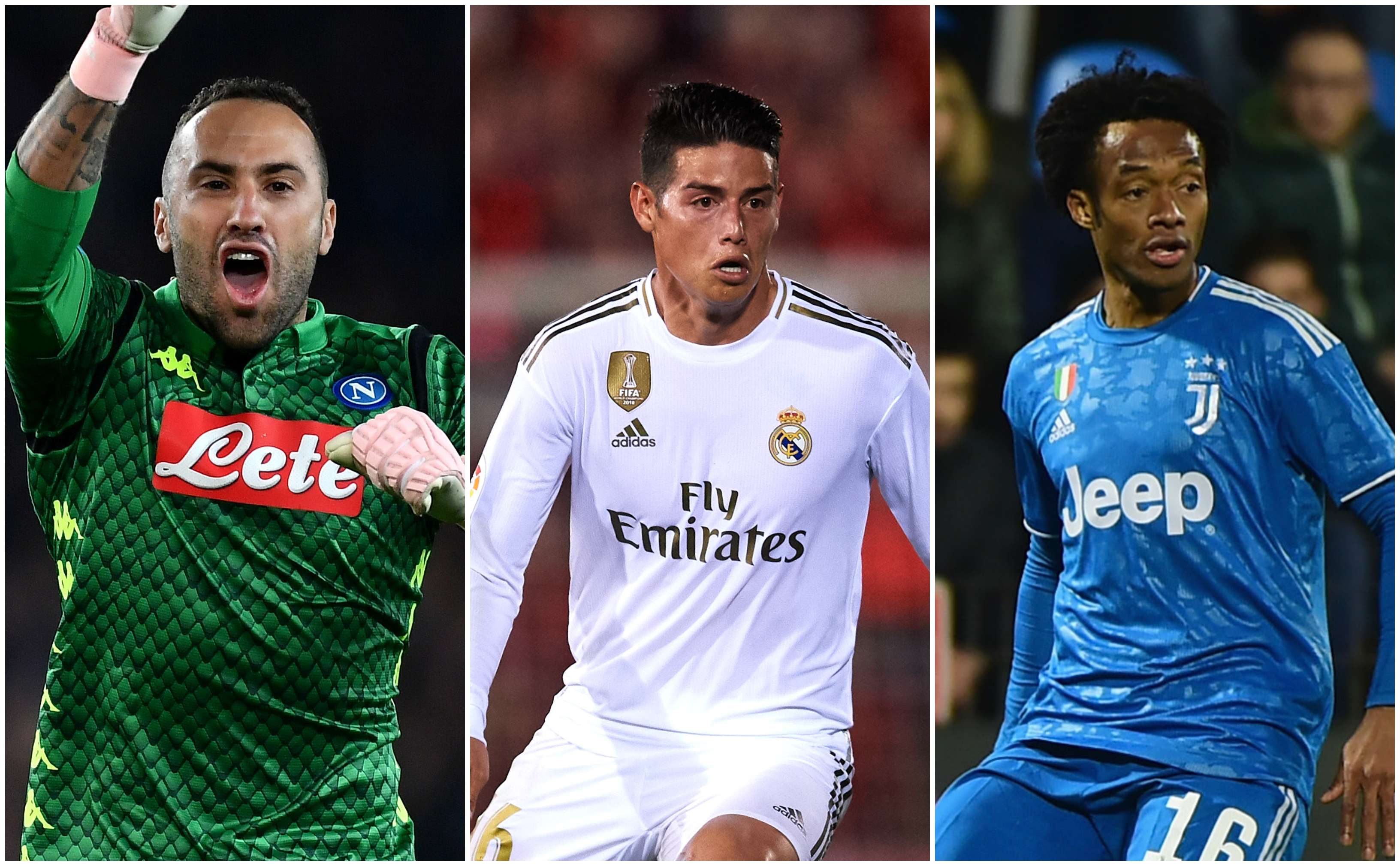 Ospina, James, Cuadrado Champions Mix 2020