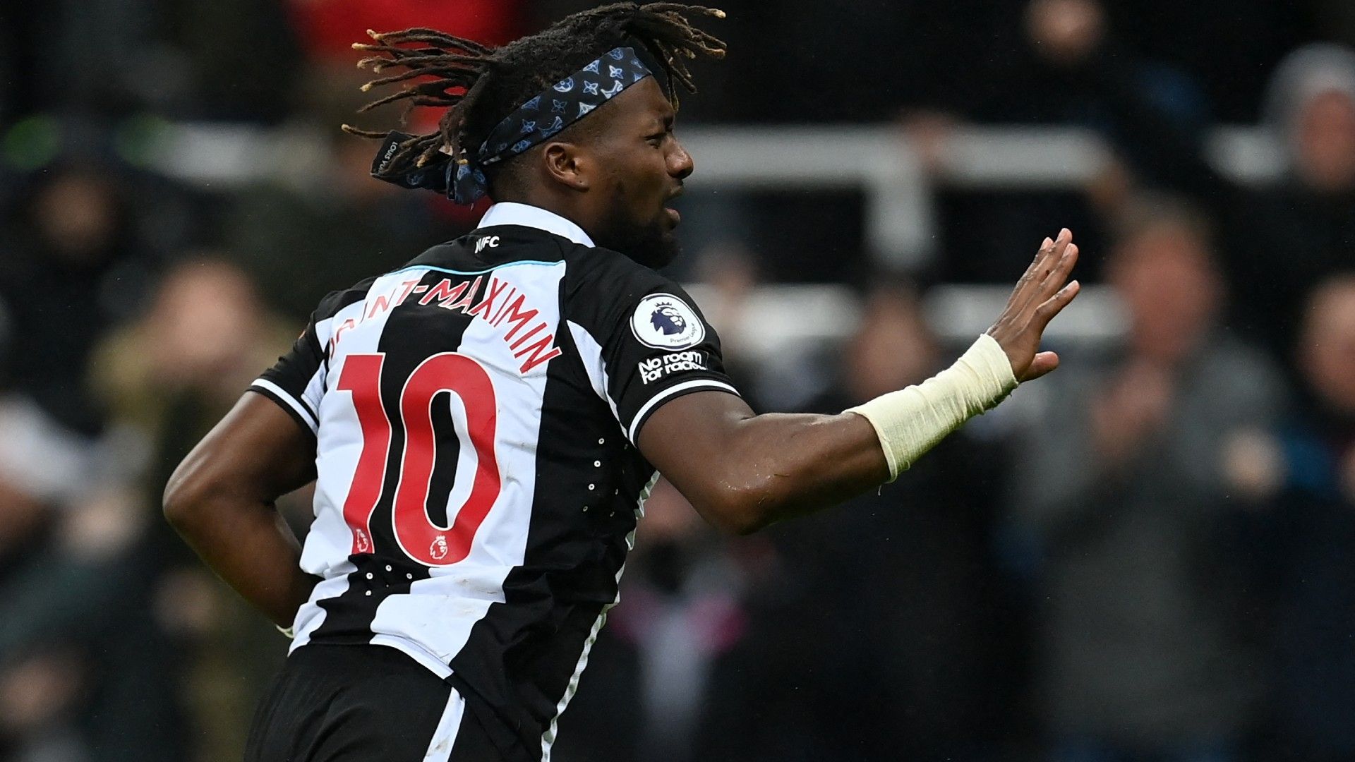 Allen Saint-Maximin Newcastle Premier League 2021-22