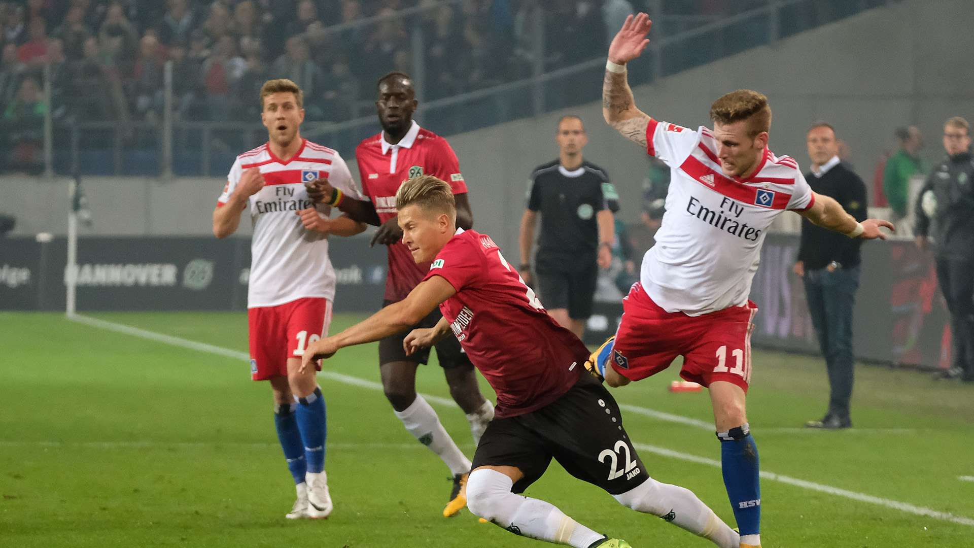 hannover 96 hamburger sv bundesliga 091517