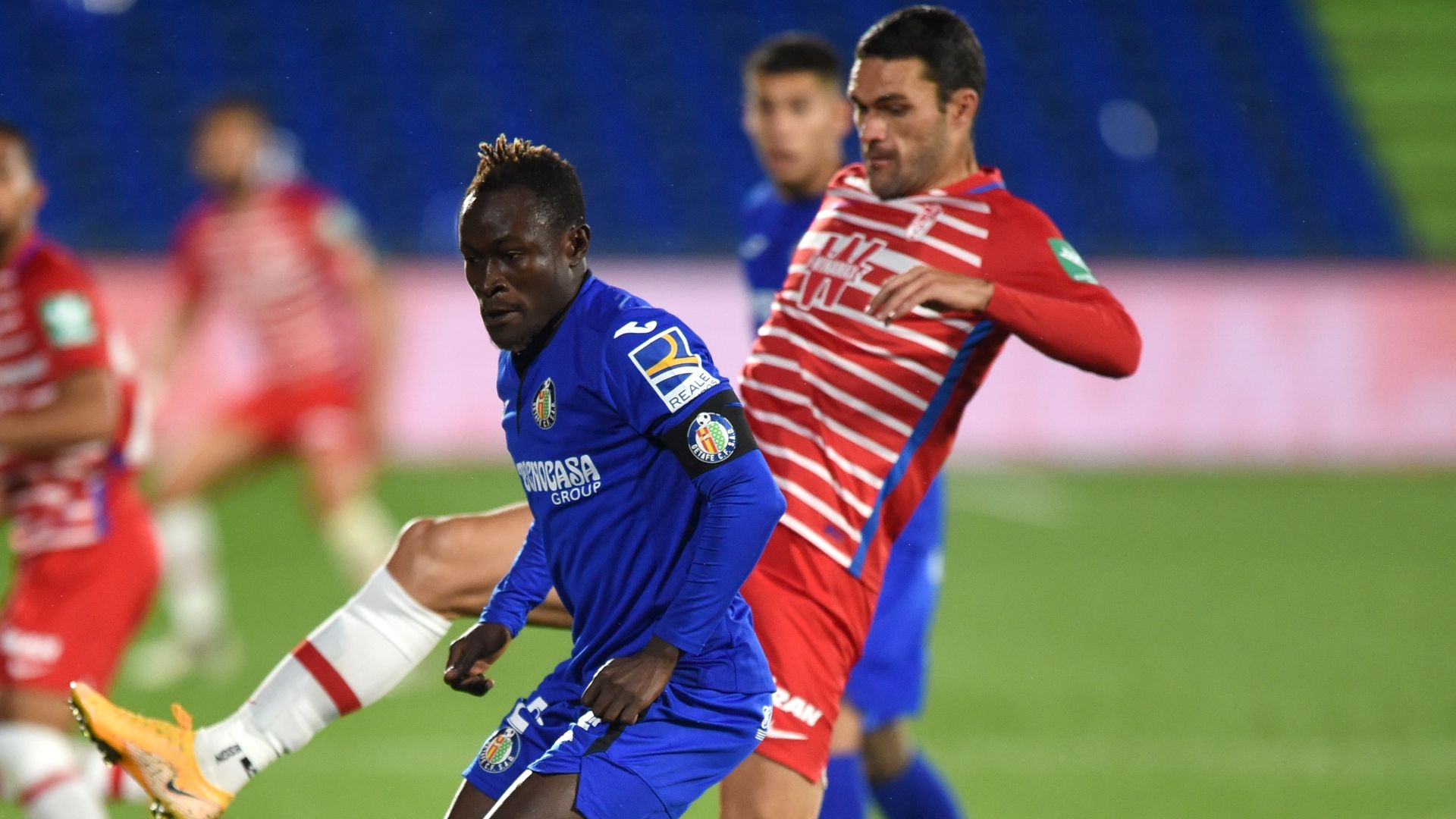 Djené y Jorge Molina (Getafe vs. Granada)