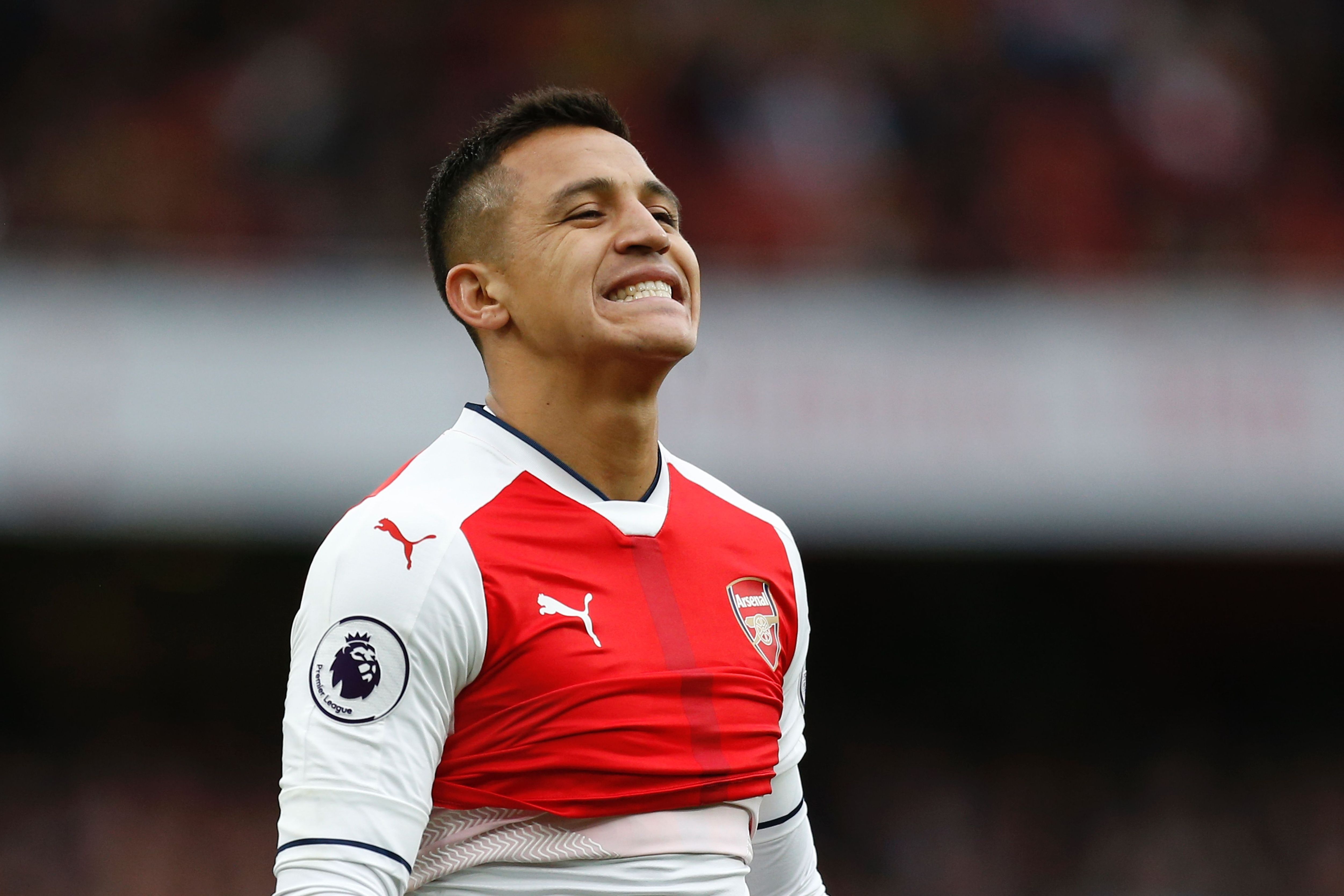 Alexis Sánchez contra Middlesbrough