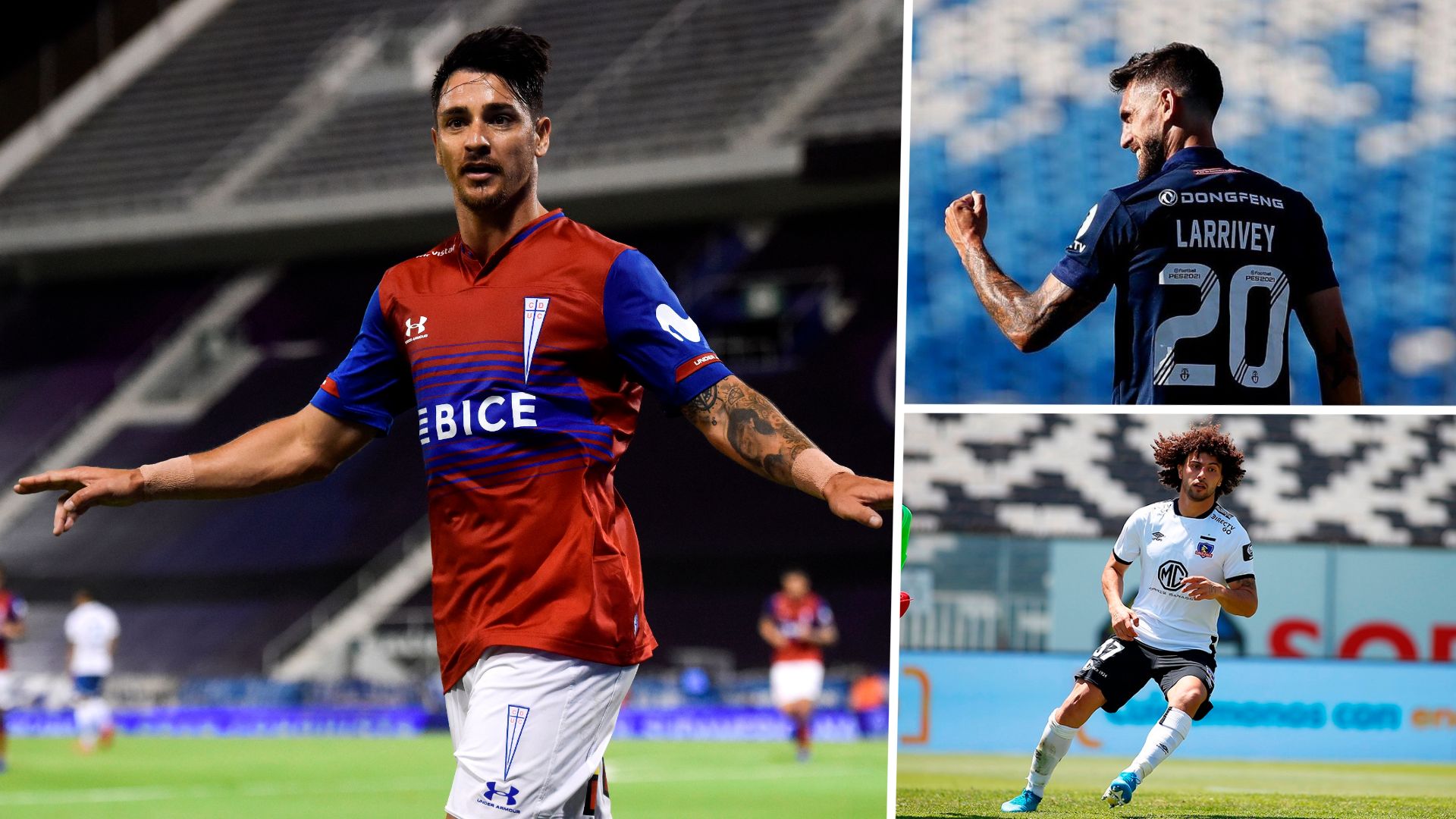 Zampedri, Larrivey, Falcón