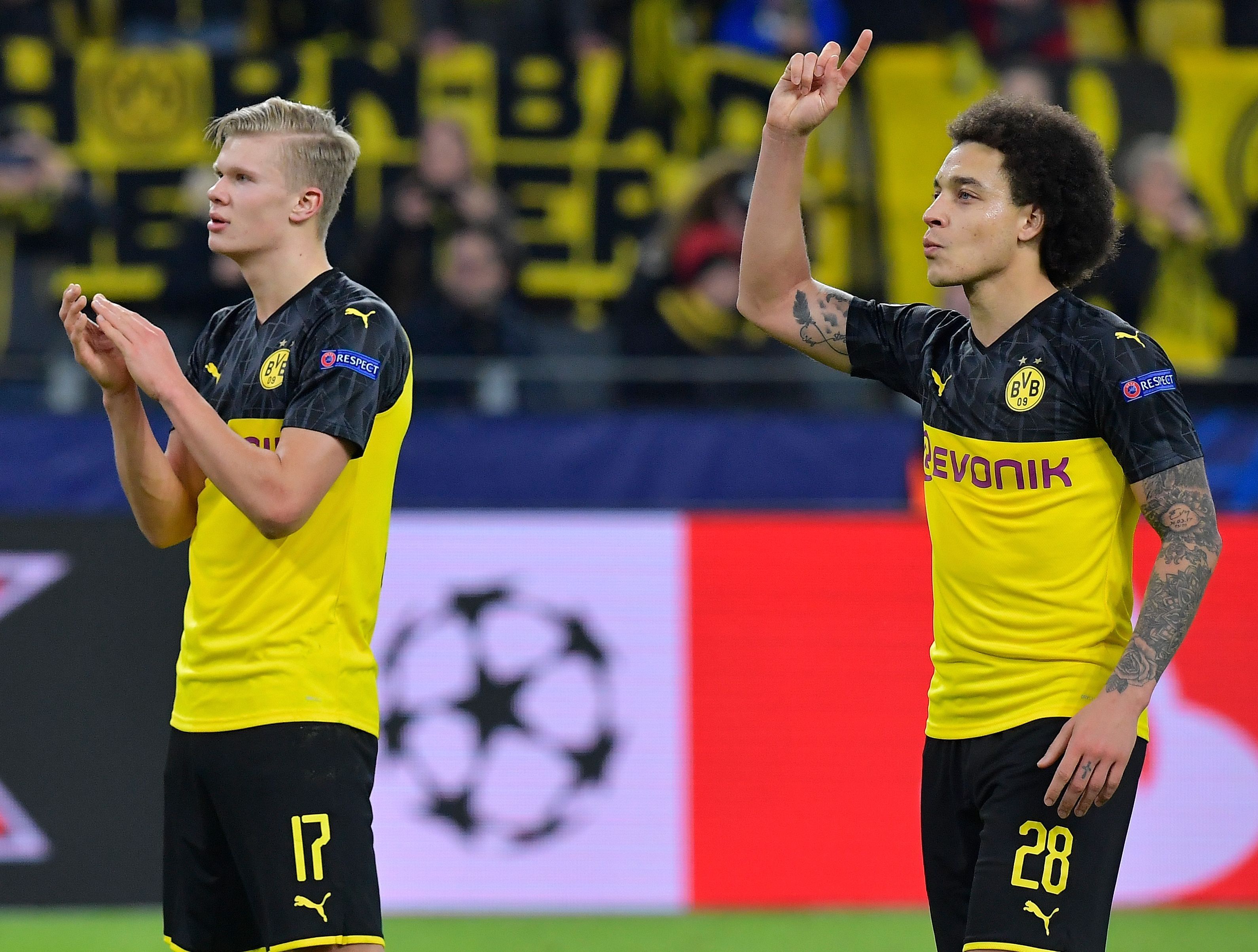 Axel Witsel & Erling Haaland