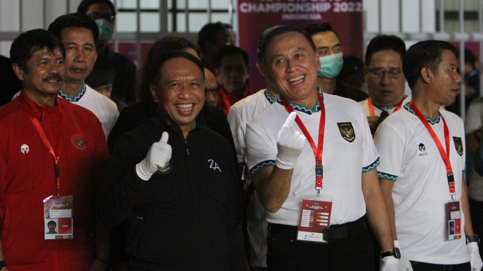 Menpora RI Zainudin Amali - Ketum PSSI Mochamad Iriawan