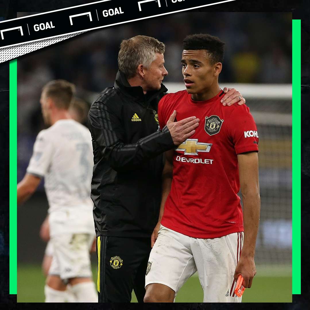 Ole Gunnar Solskjaer Mason Greenwood Man Utd PS