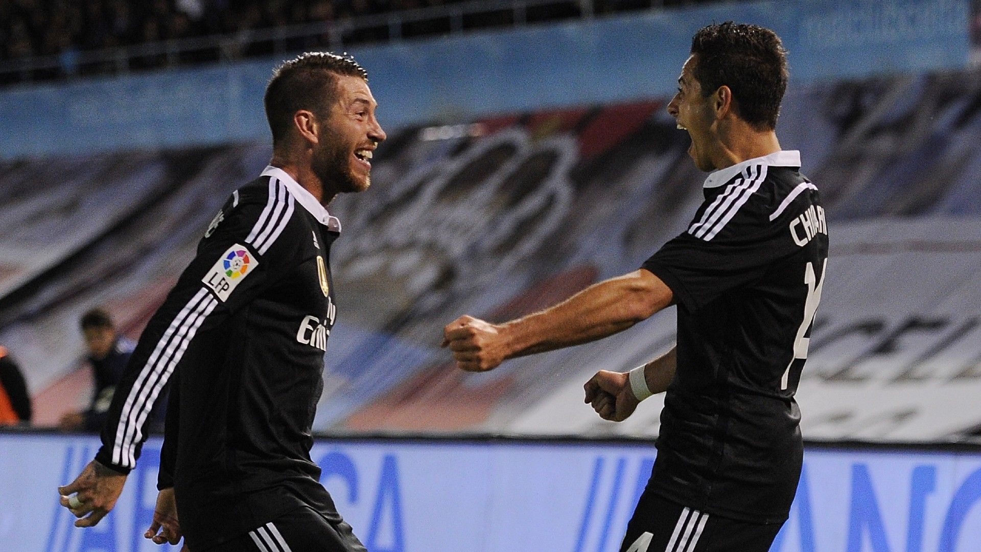 Sergio Ramos Chicharito Real Madrid