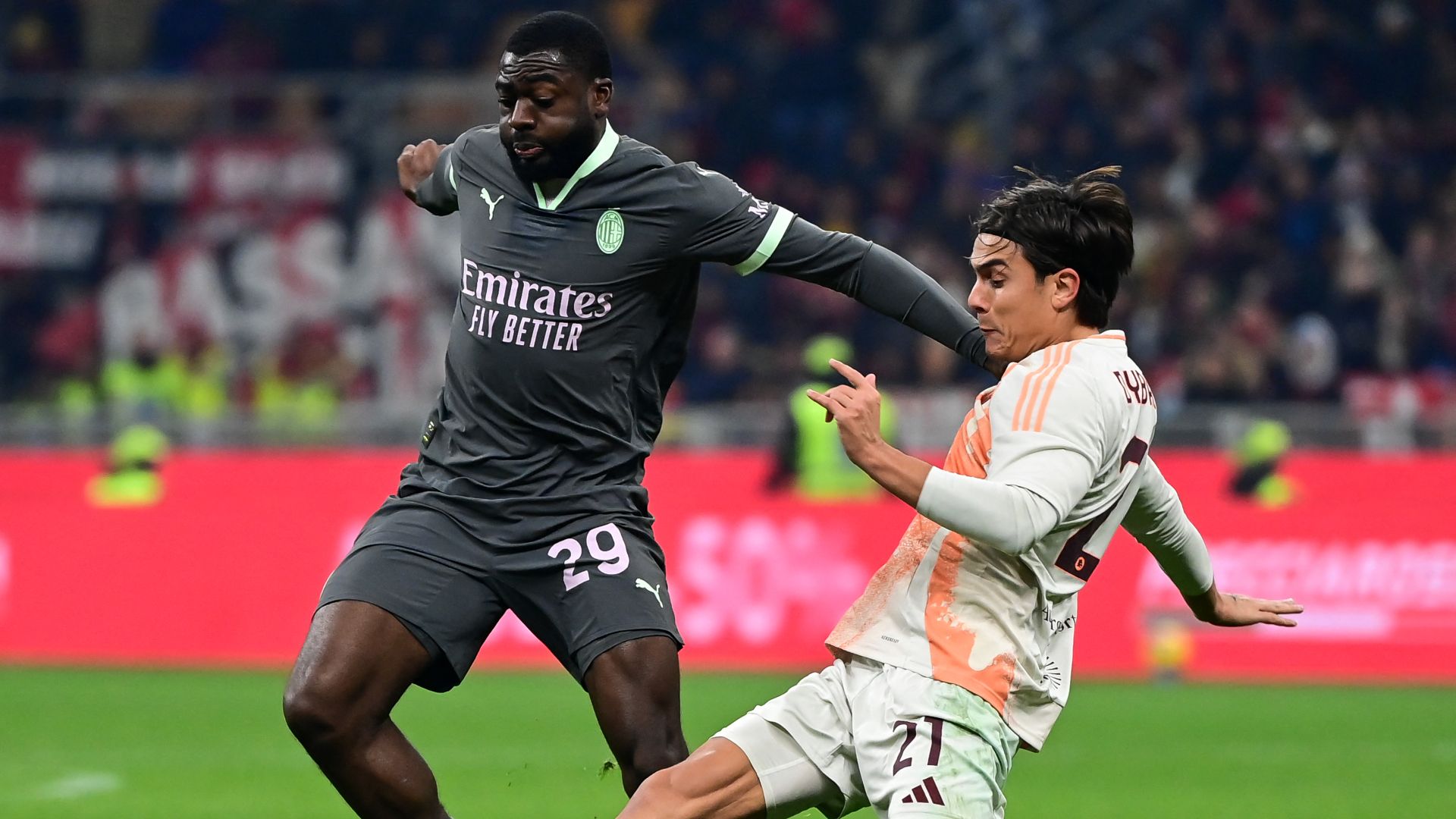 Fofana Dybala Milan Roma 