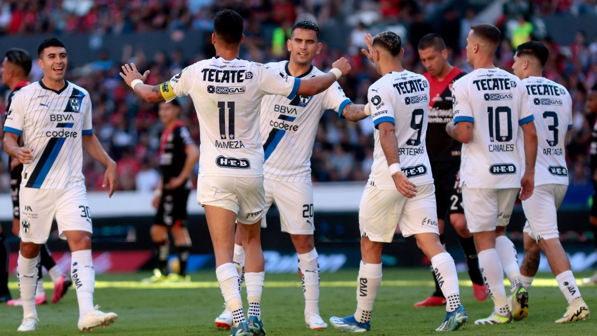 Rayados de Monterrey celebración Liga MX