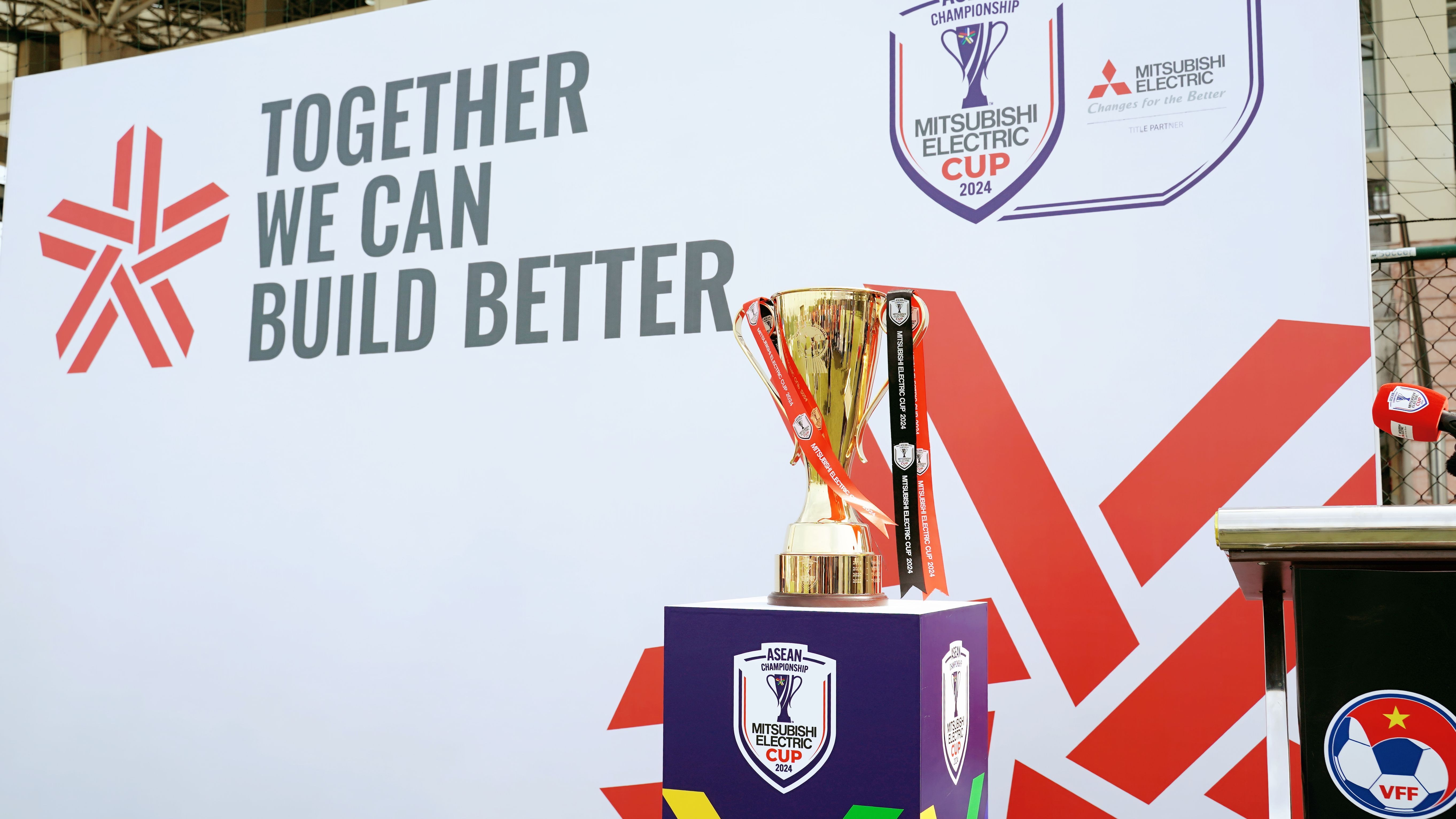 ASEAN Mitsubishi Electric Cup 2024 trophy