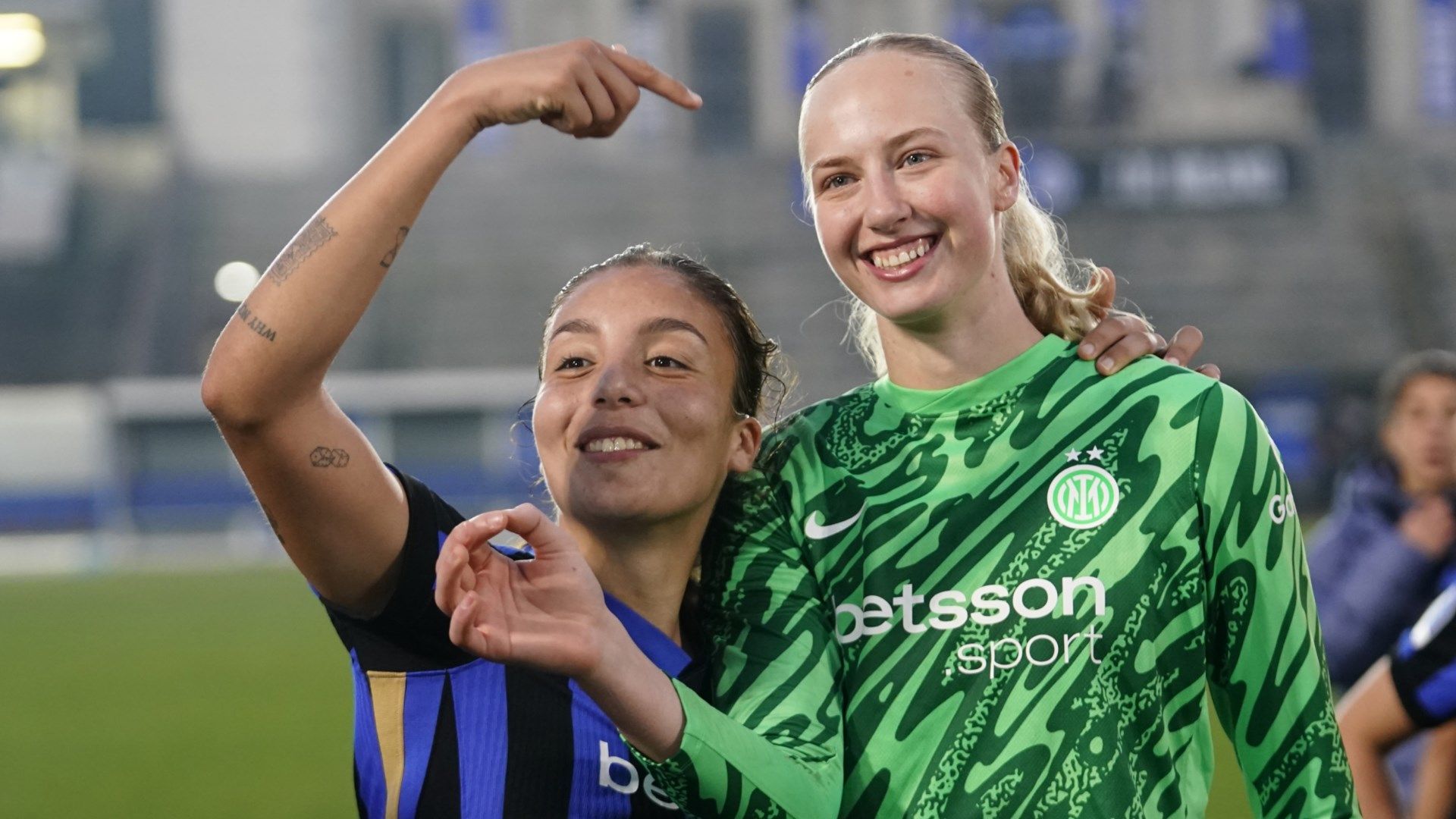 Haley Bugeja Cecilia Ran Runarsdottir Inter Women 2024-25