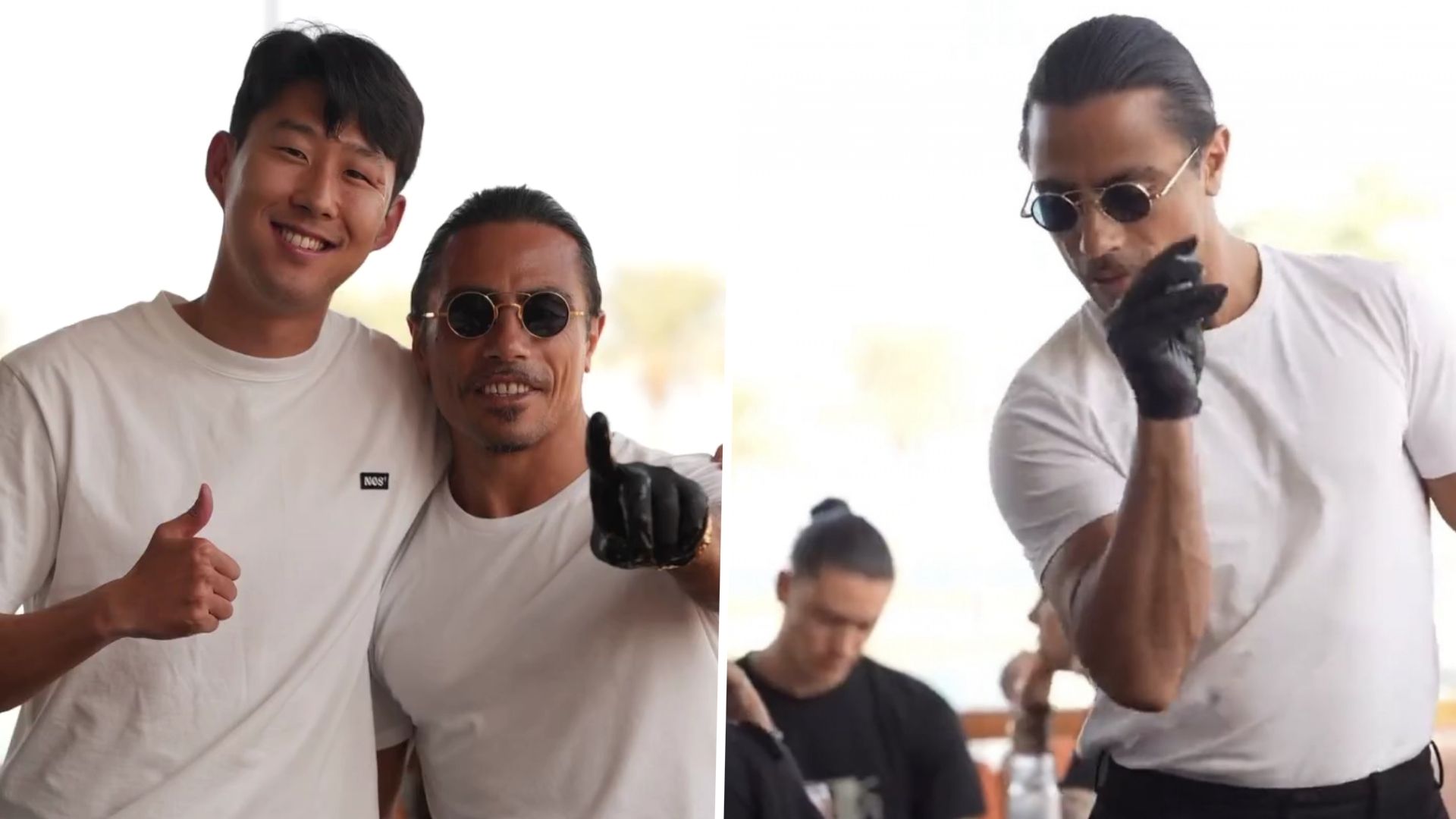 Son Heung-min X Salt Bae