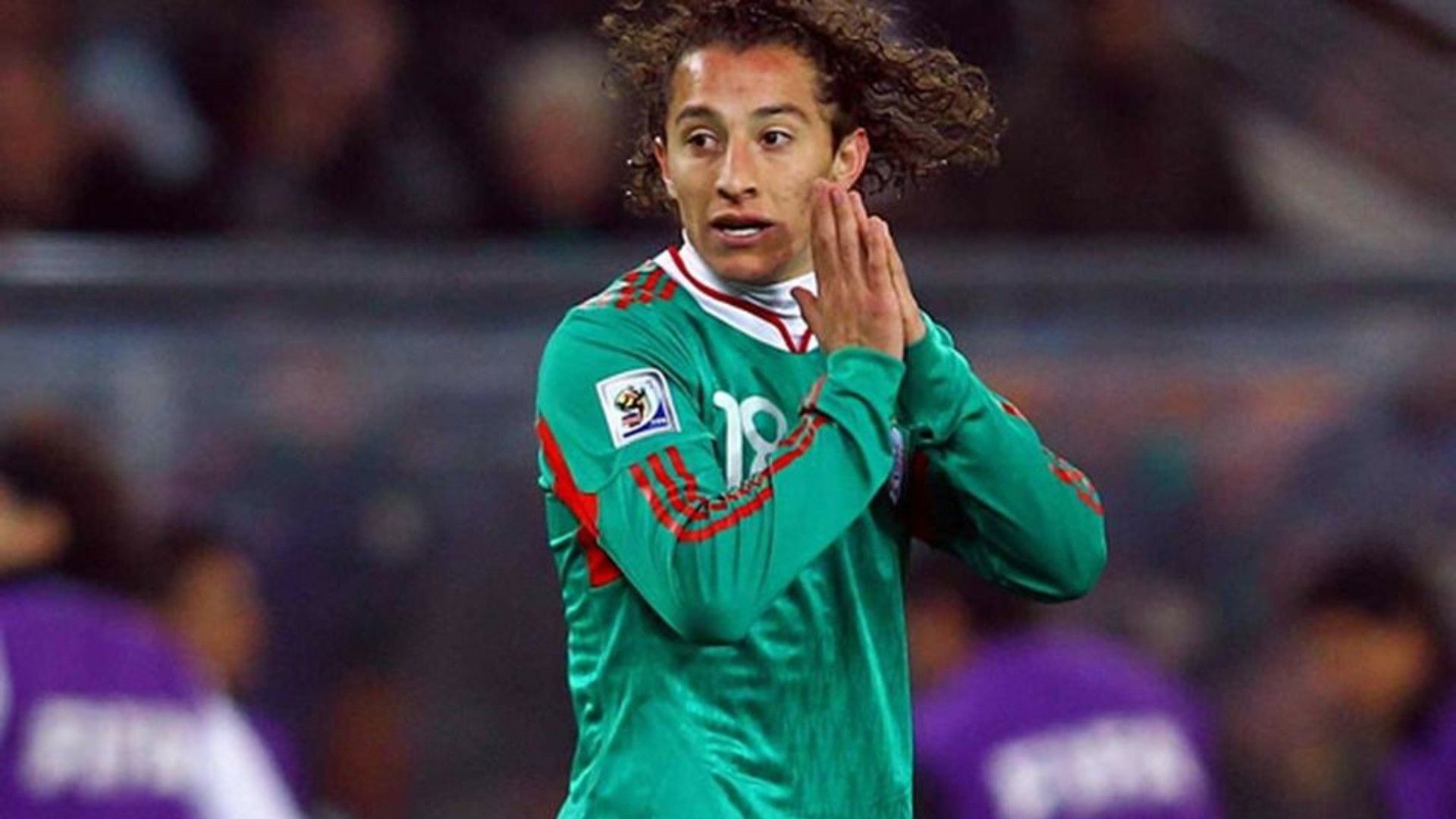 Andrés Guardado México Sudáfrica 2010