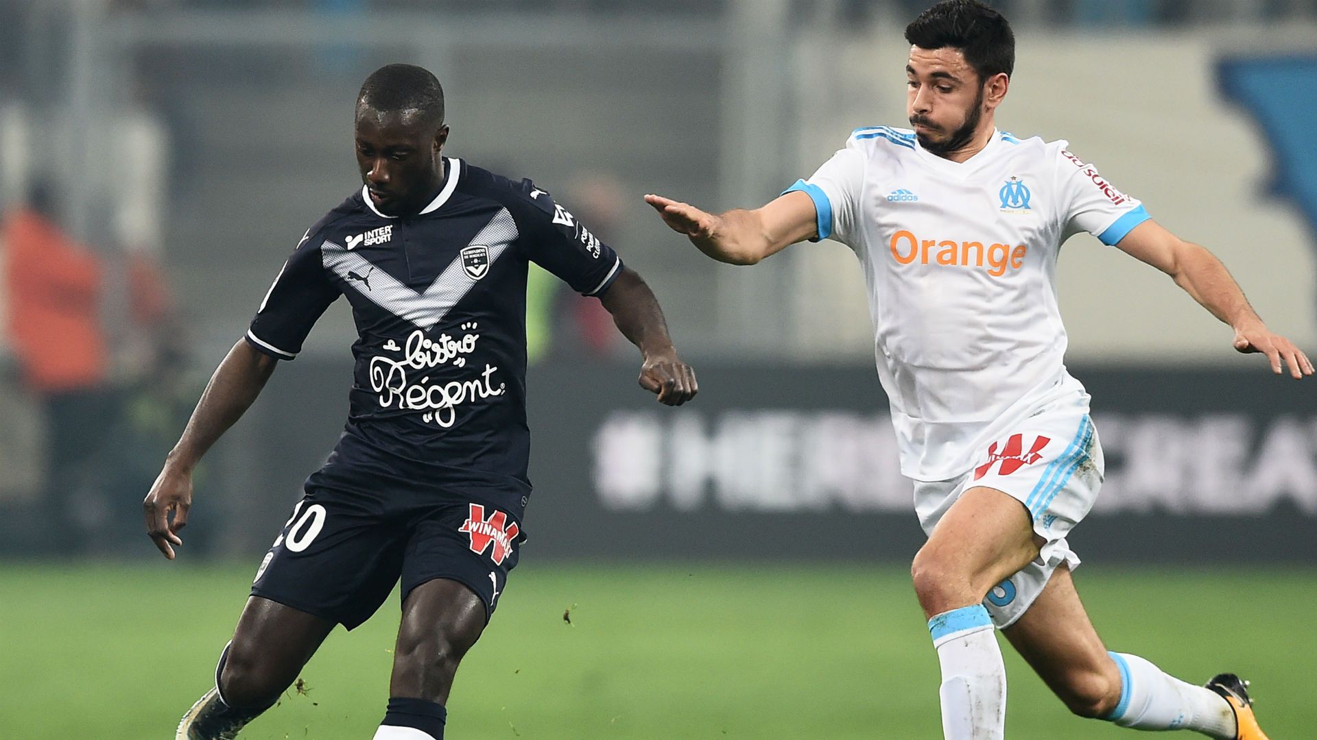 Youssouf Sabaly Morgan Sanson Marseille Bordeaux Ligue 1 18022018