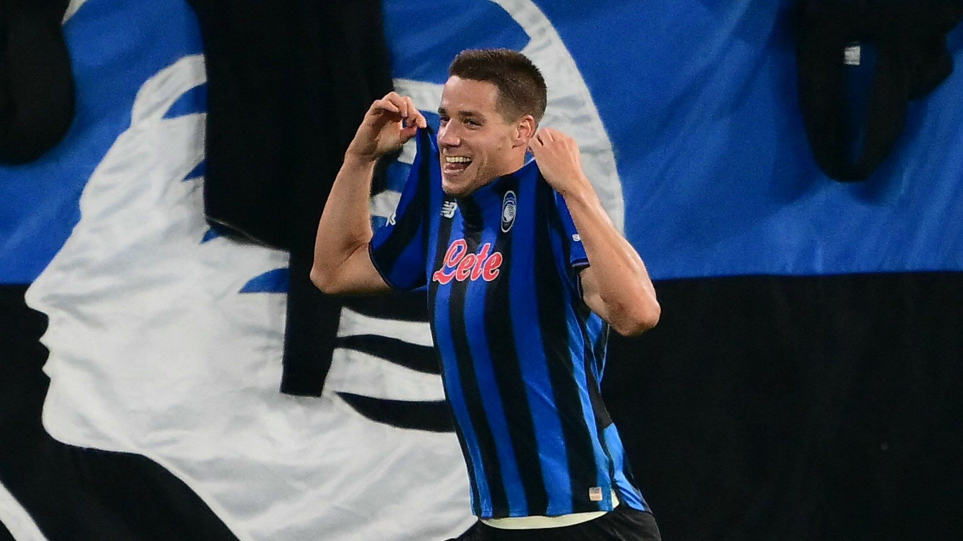 pasalic atalanta 2025 26 esulta stemma