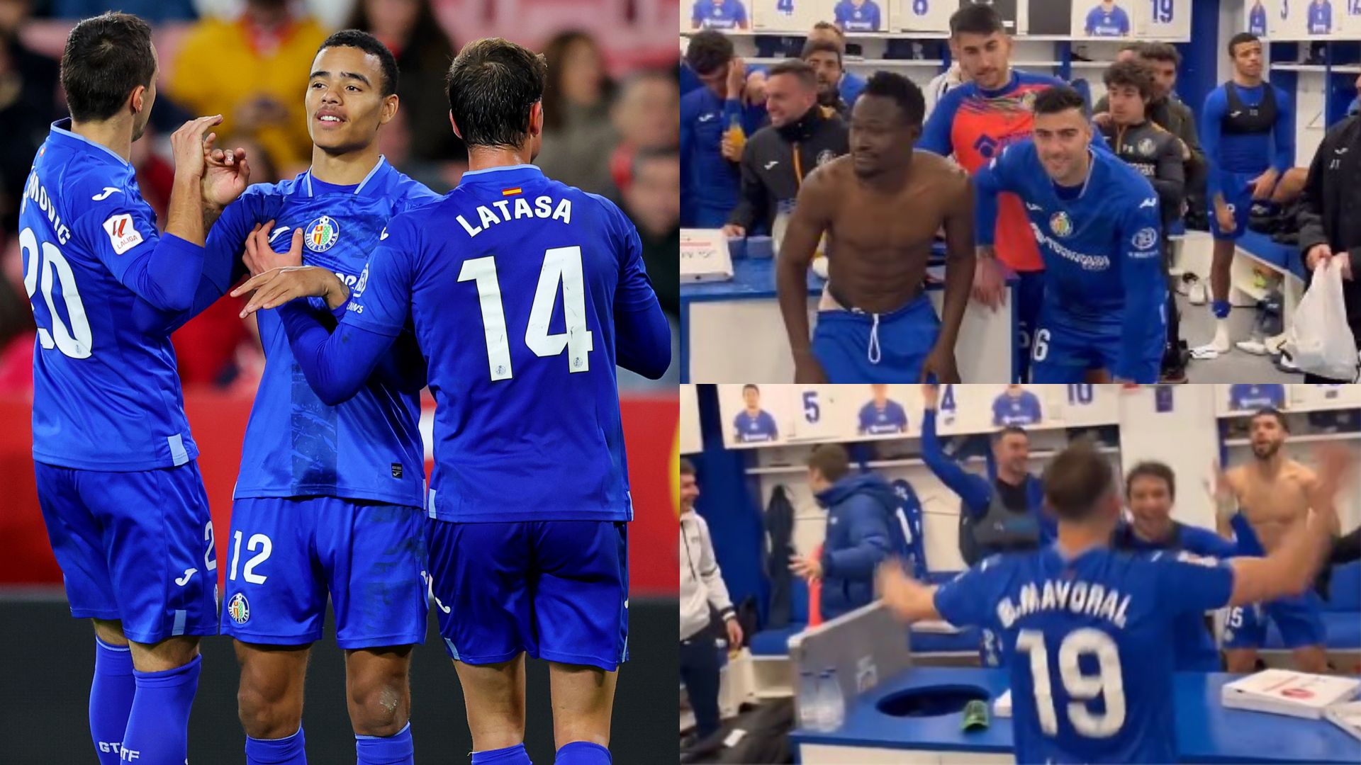 Mason Greenwood Getafe celebration Celta Vigo 2023-24