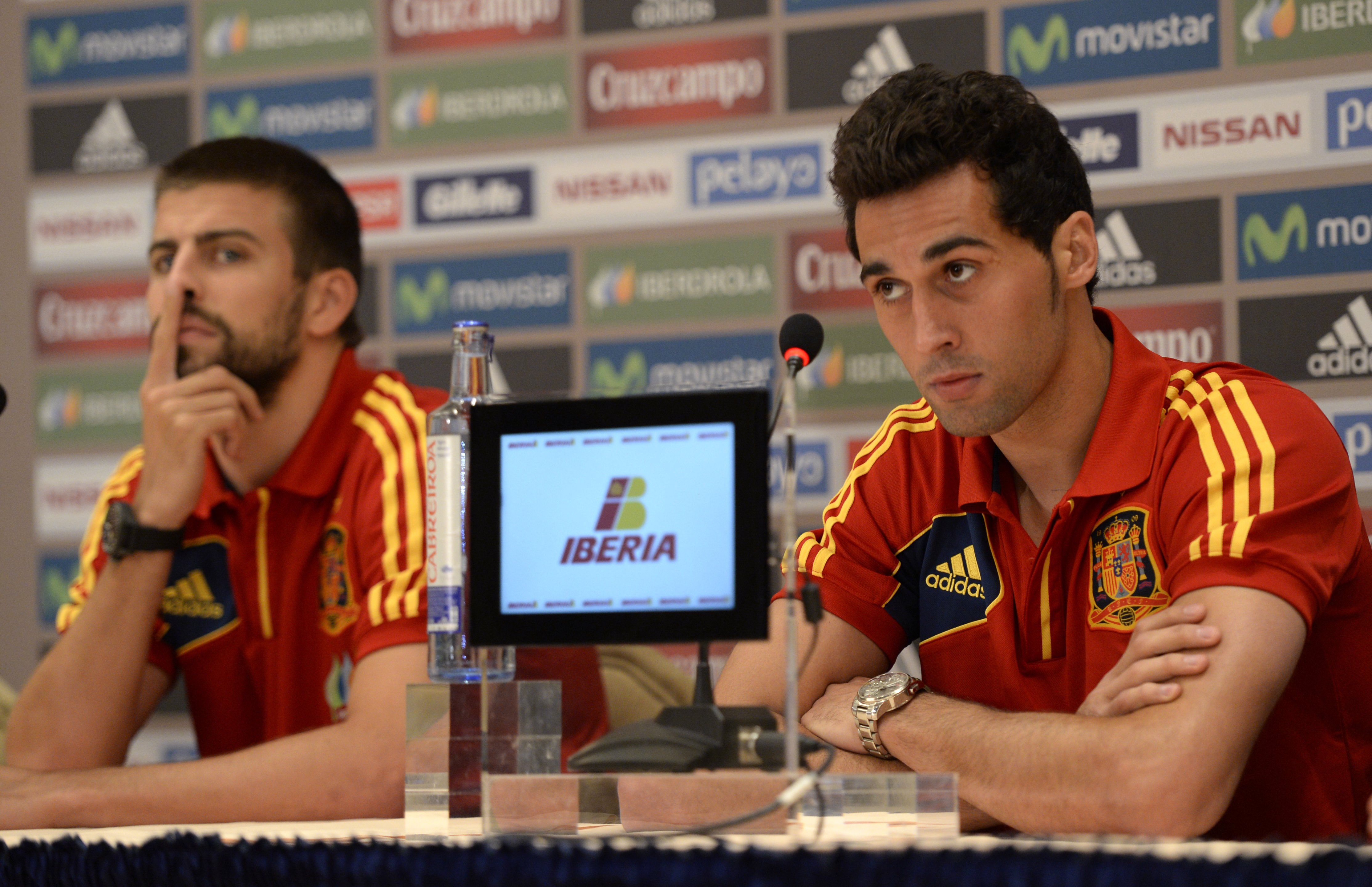 Gerard Pique & Alvaro Arbeloa