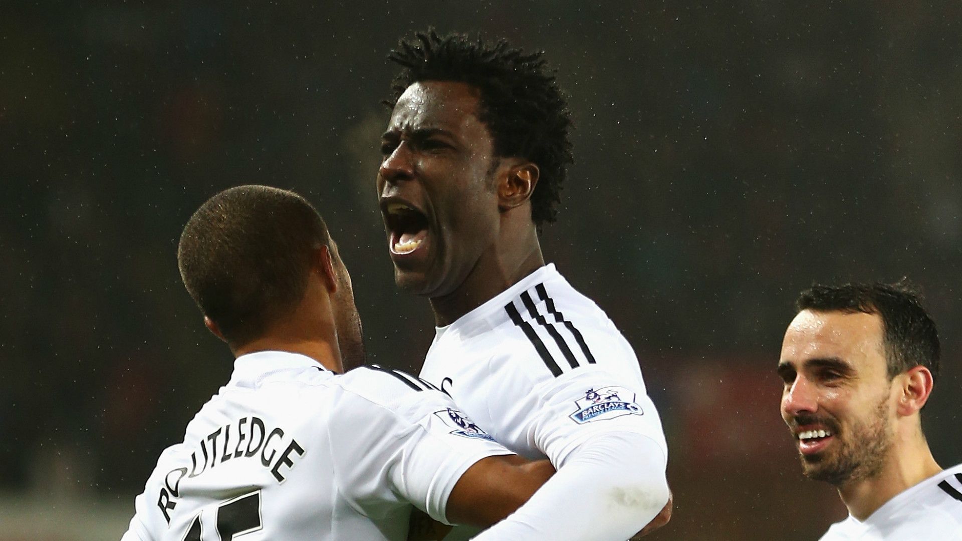 Wilfried Bony Swansea City Premier League 2014
