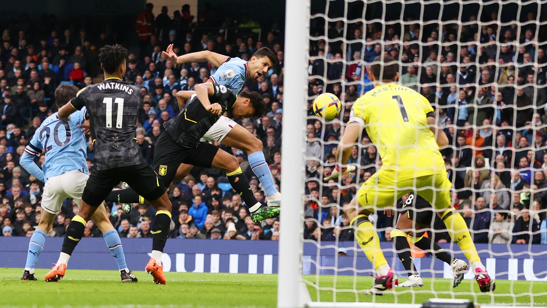 Rodri Manchester City Aston Villa 2022-23