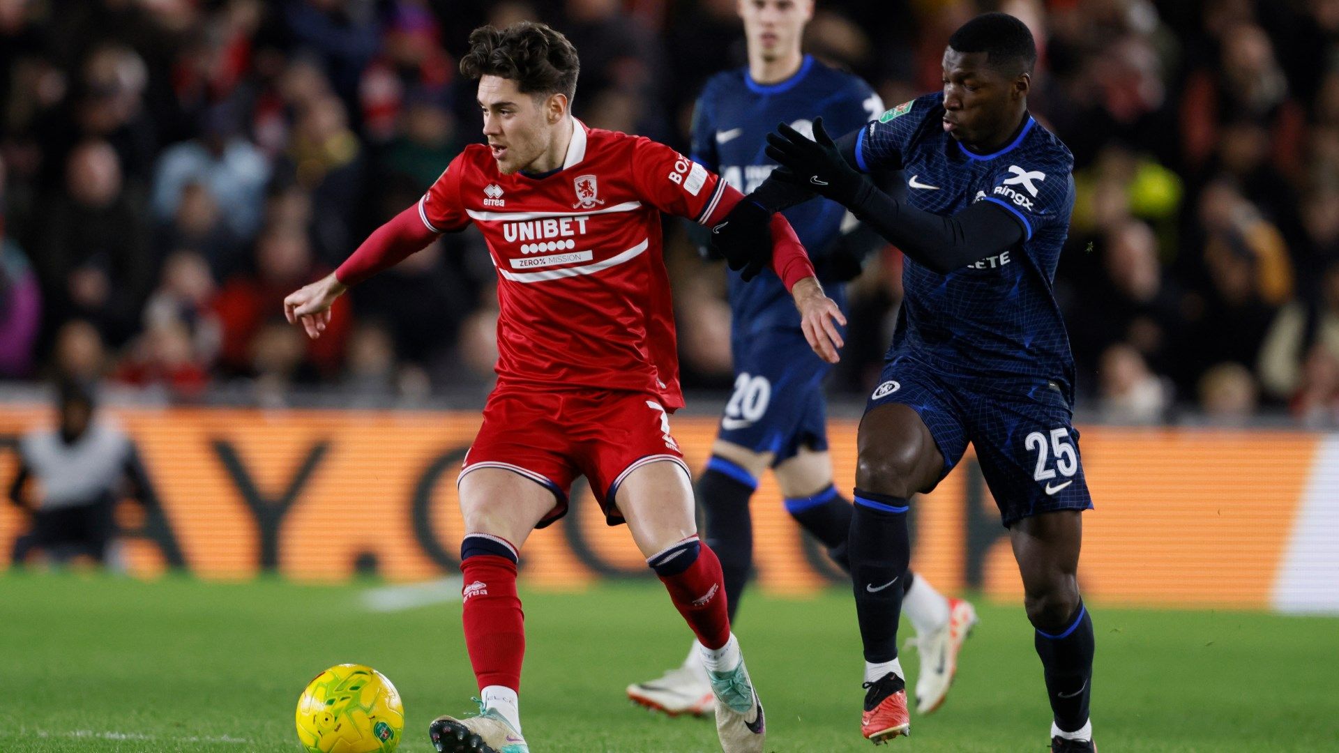 Moises Caicedo Chelsea vs Middlebrough 2023-24