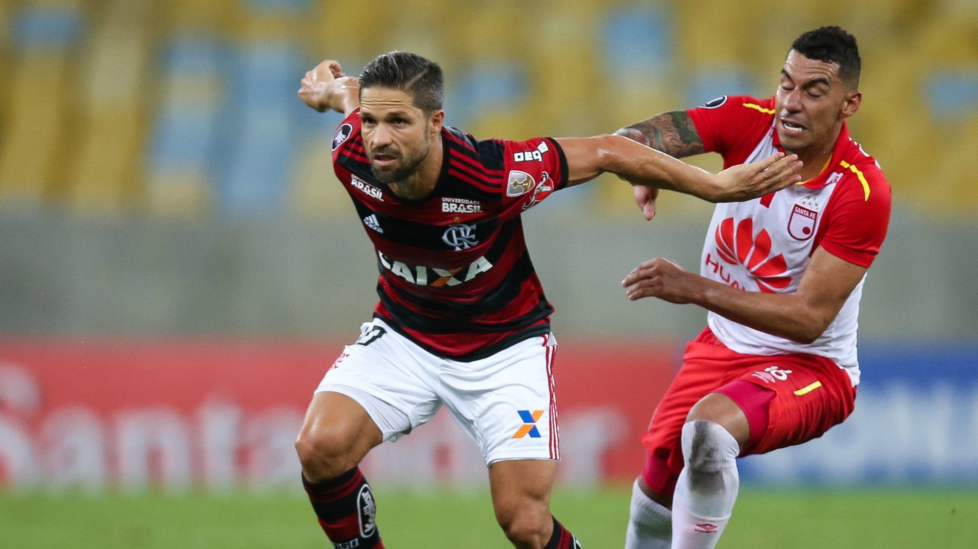 Jeison Gordillo Diego Flamengo Santa Fe 18042018 Copa Libertadores