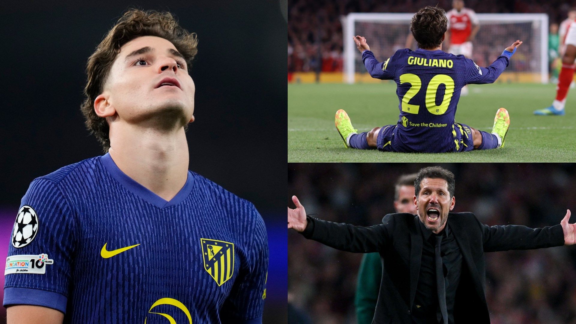 Alvarez Giuliano Simeone Atletico GFX