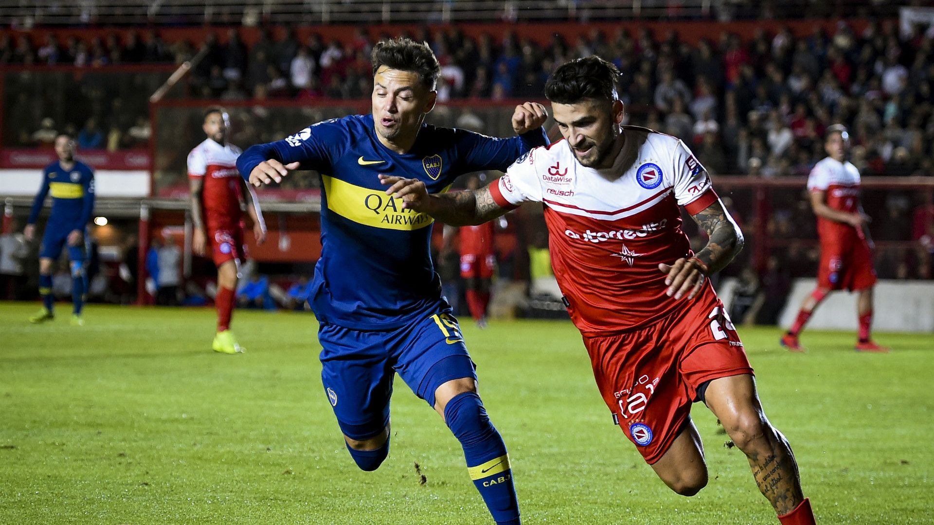 Zarate Argentinos Boca Copa Superliga Semifinal Ida