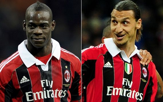 Balotelli & Ibrahimovic - Milan