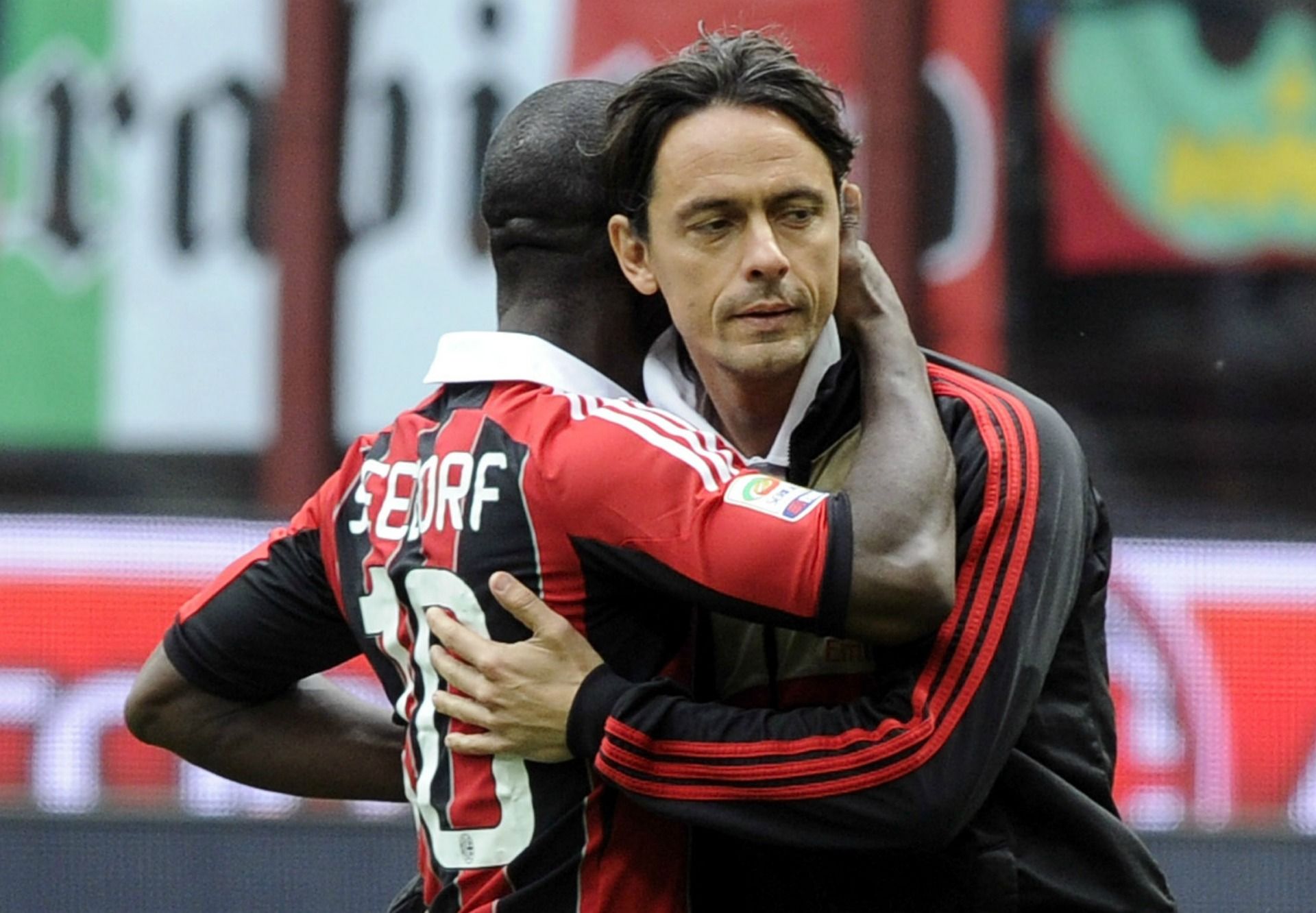 Clarence Seedorf Filippo Inzaghi Milan