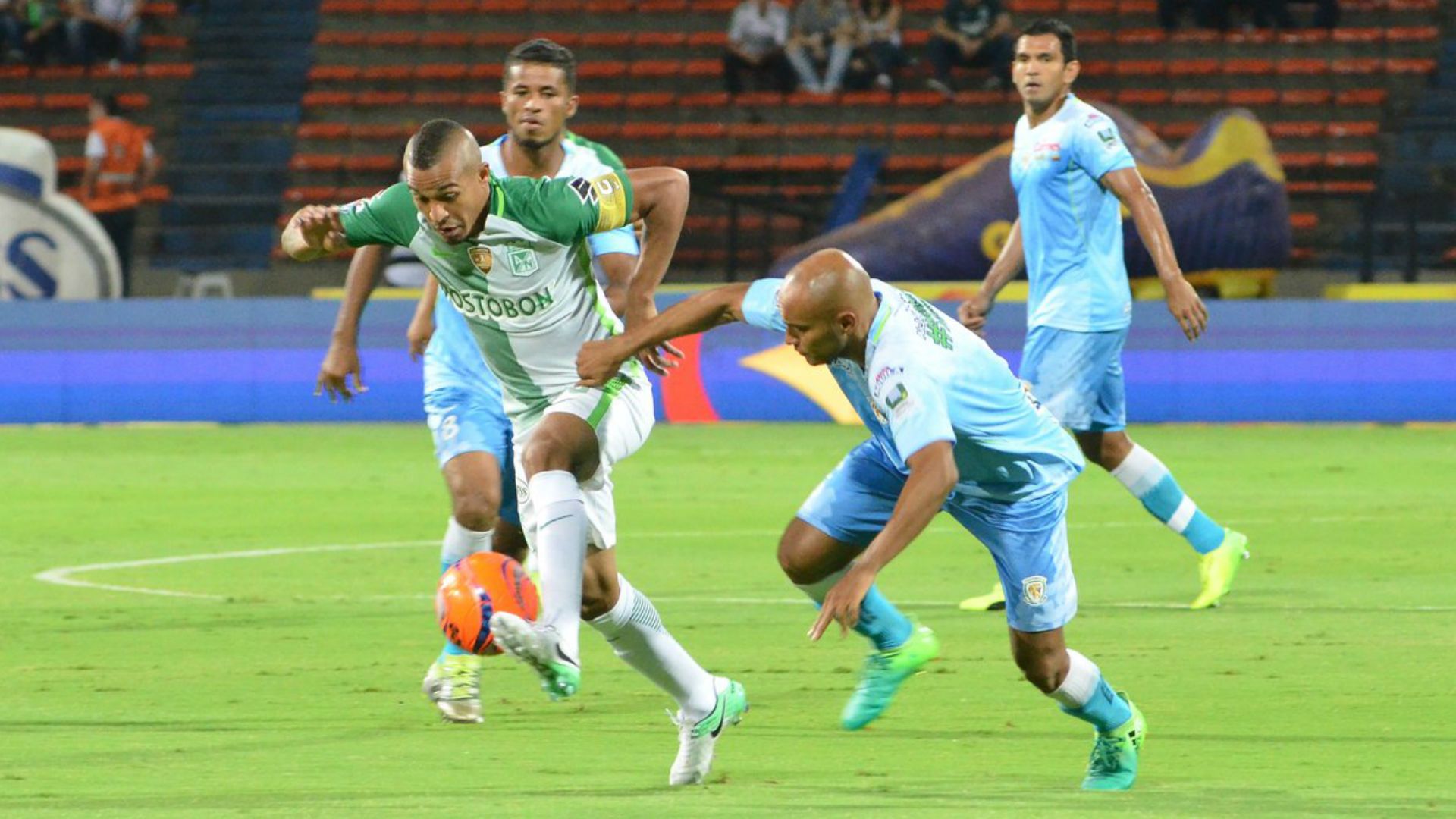 Atlético Nacional vs Jaguares semis vuelta Liga Águila 2017-1