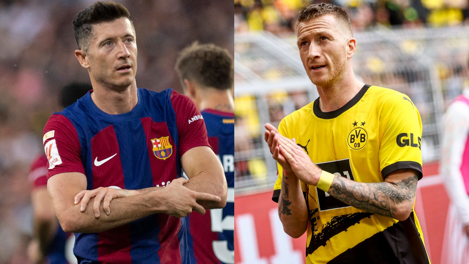 Lewandowski Reus split